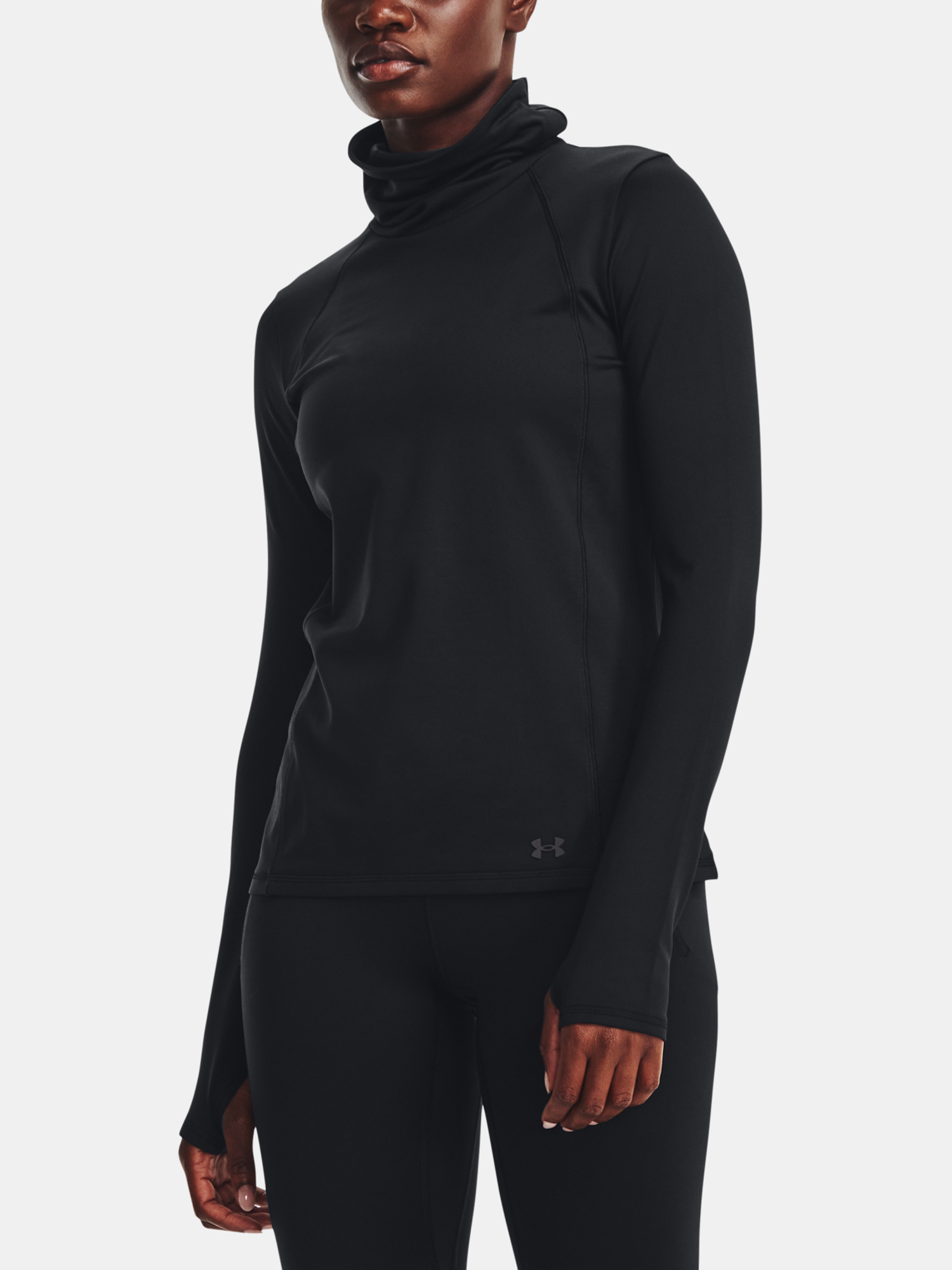 Under Armour T-Shirt UA Meridian CW Funnel Neck-BLK - Women