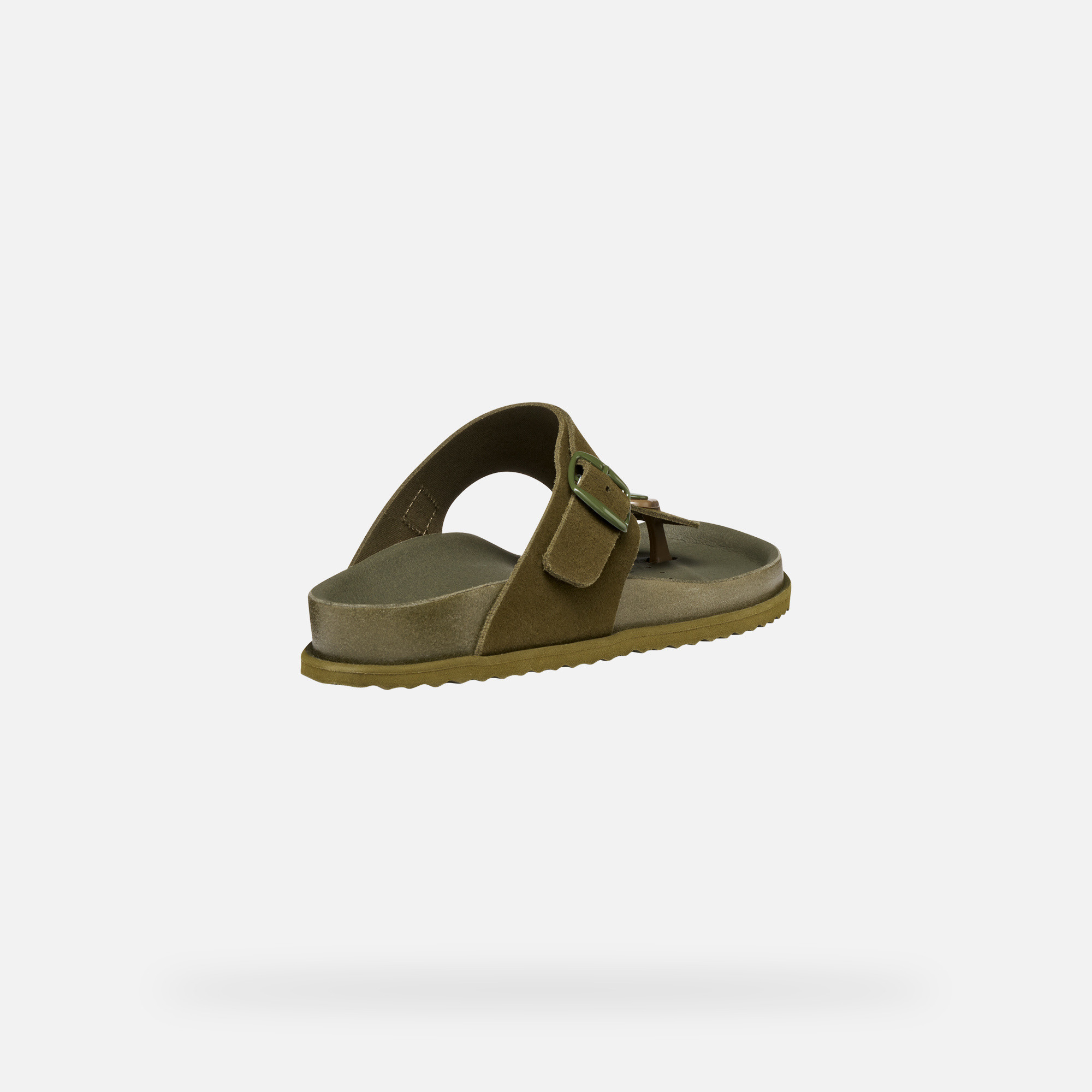 Light green women&#039;s flip-flops Geox Sandybett - Women&#039;s