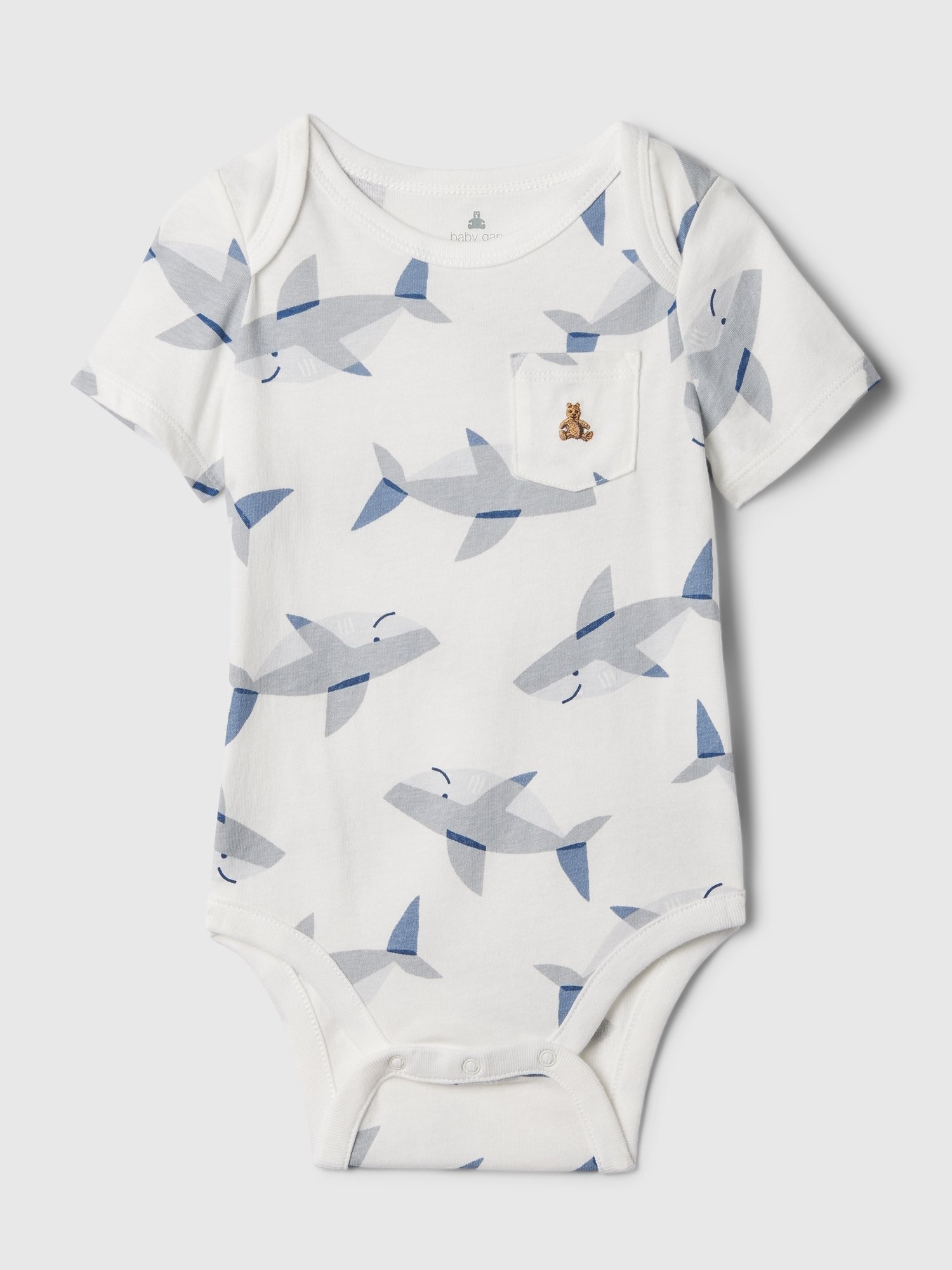 GAP Baby Cotton Bodysuit - Boys