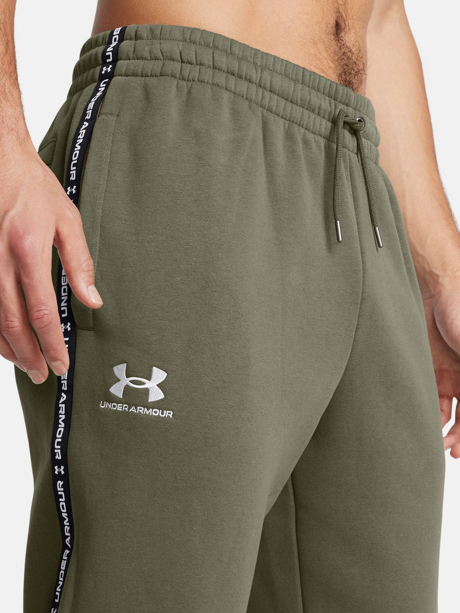 Under Armour Men's Sweatpants UA Icon Fleece Jgr Taping - Men's