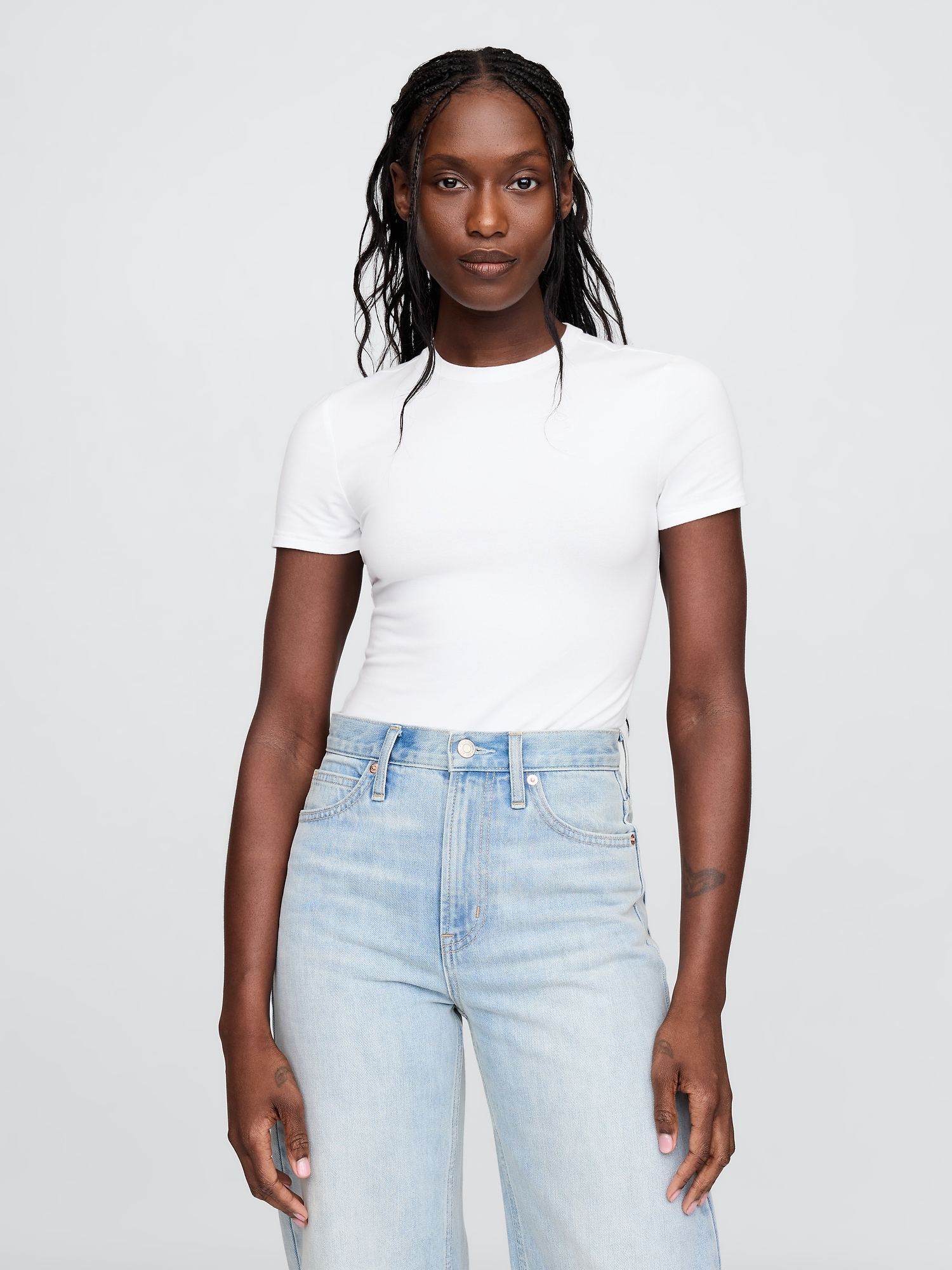 Body-uri cu mânecă scurtă pentru femei GAP