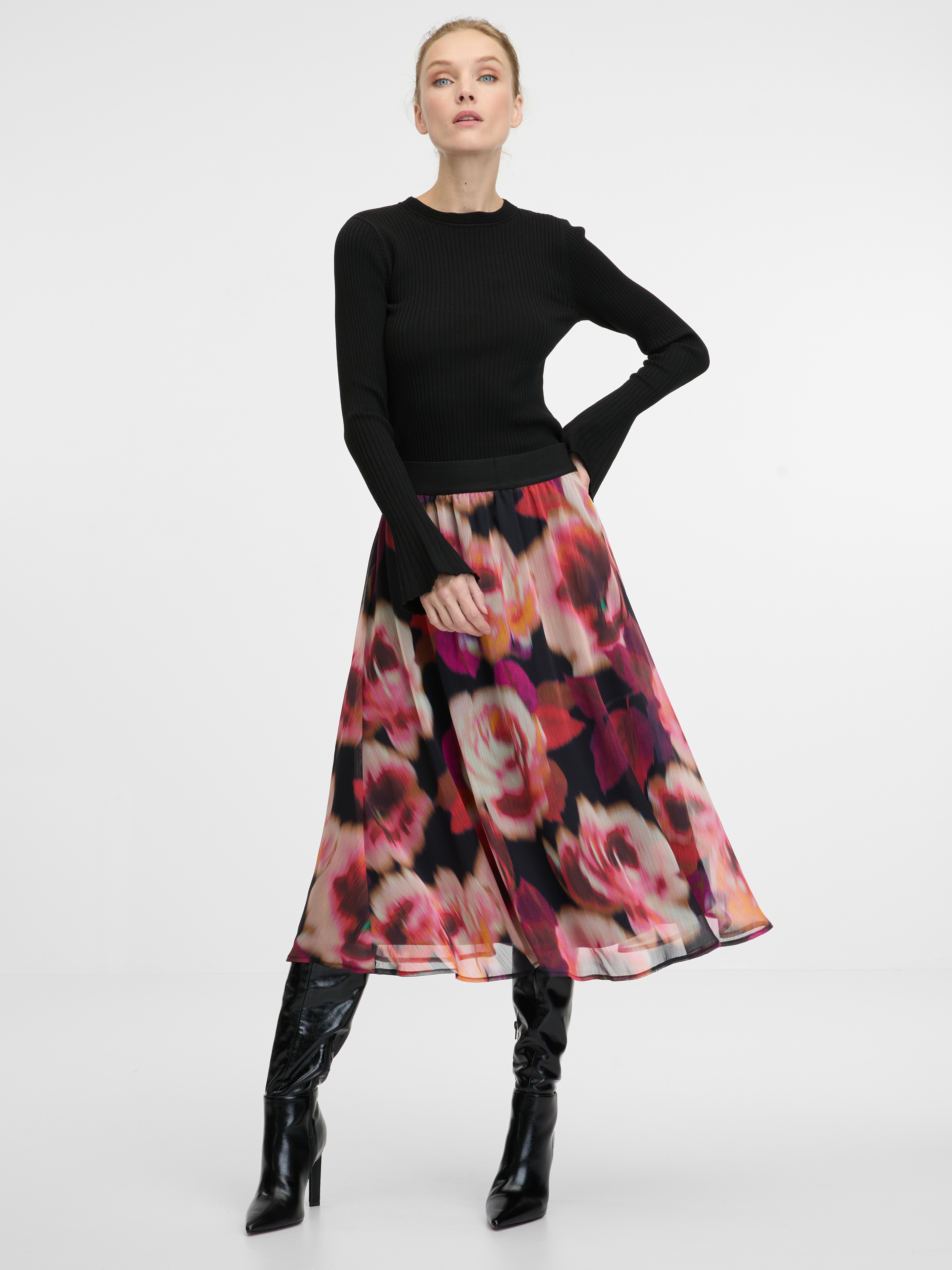 Red women&#039;s skirt ORSAY - Women&#039;s