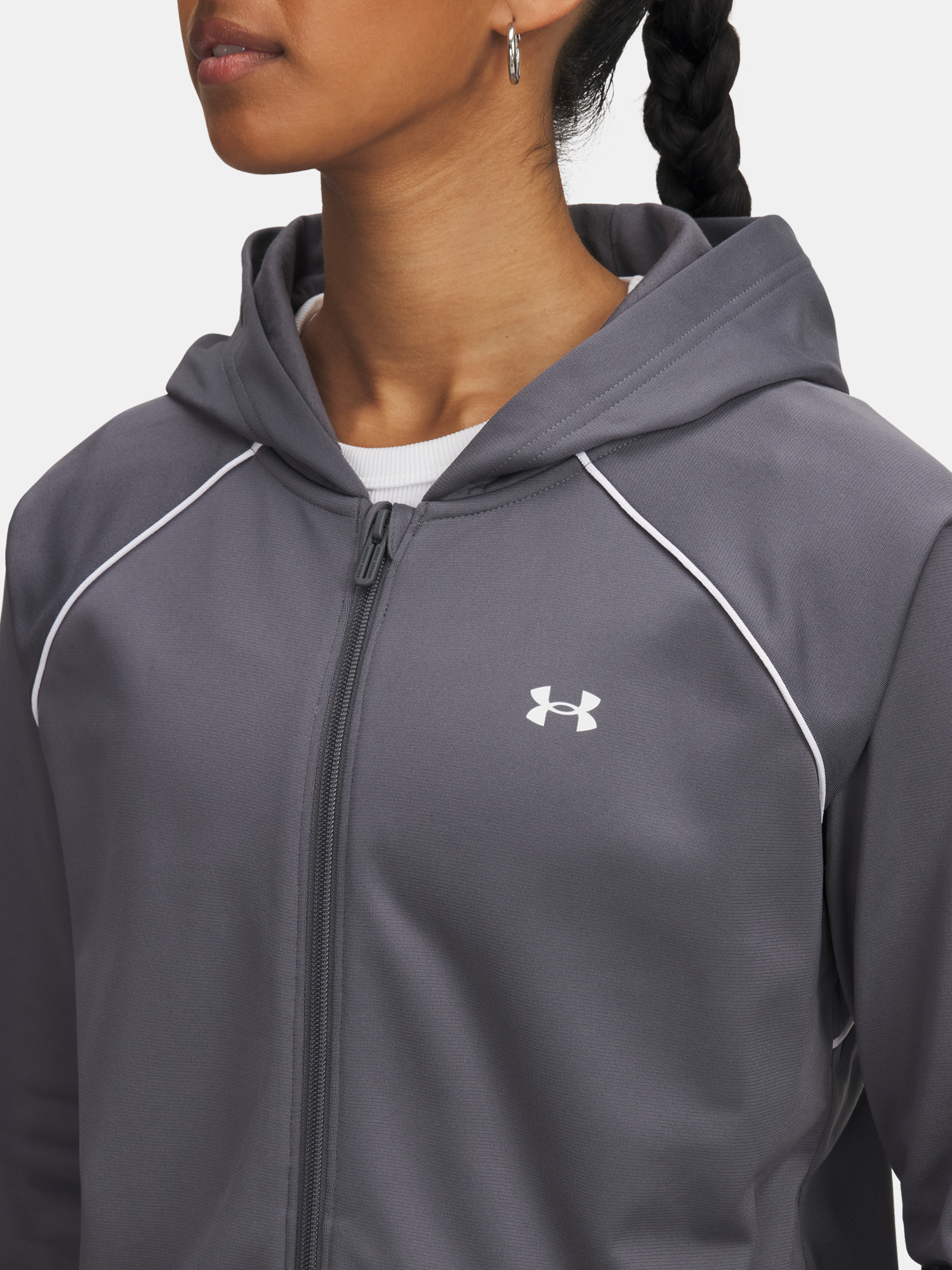 Under Armour UA Rival Tricot Tracksuit HD-GRY Women&#039;s Tracksuit - Women&#039;s