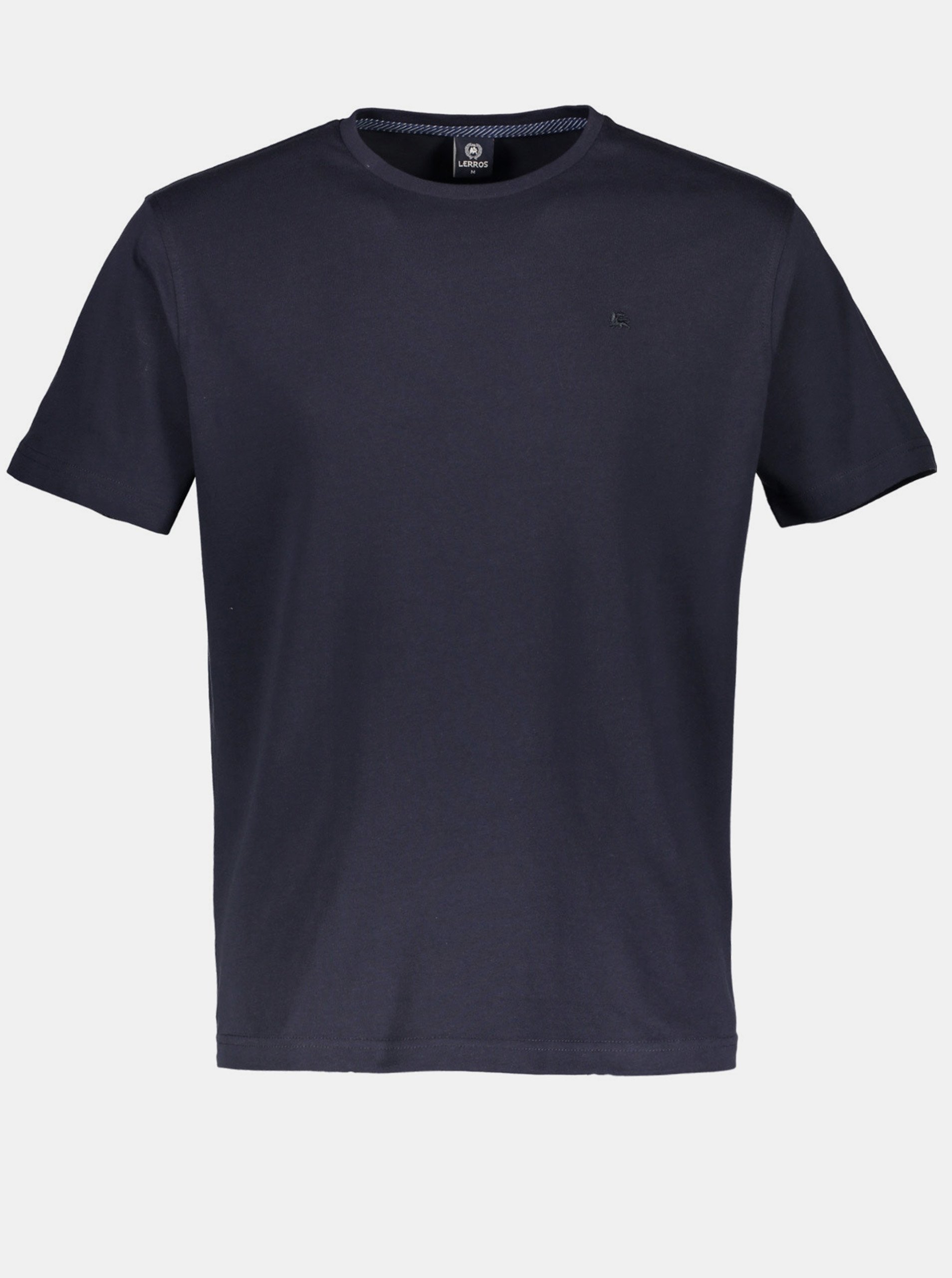 Dark blue men's basic T-shirt LERROS - Men