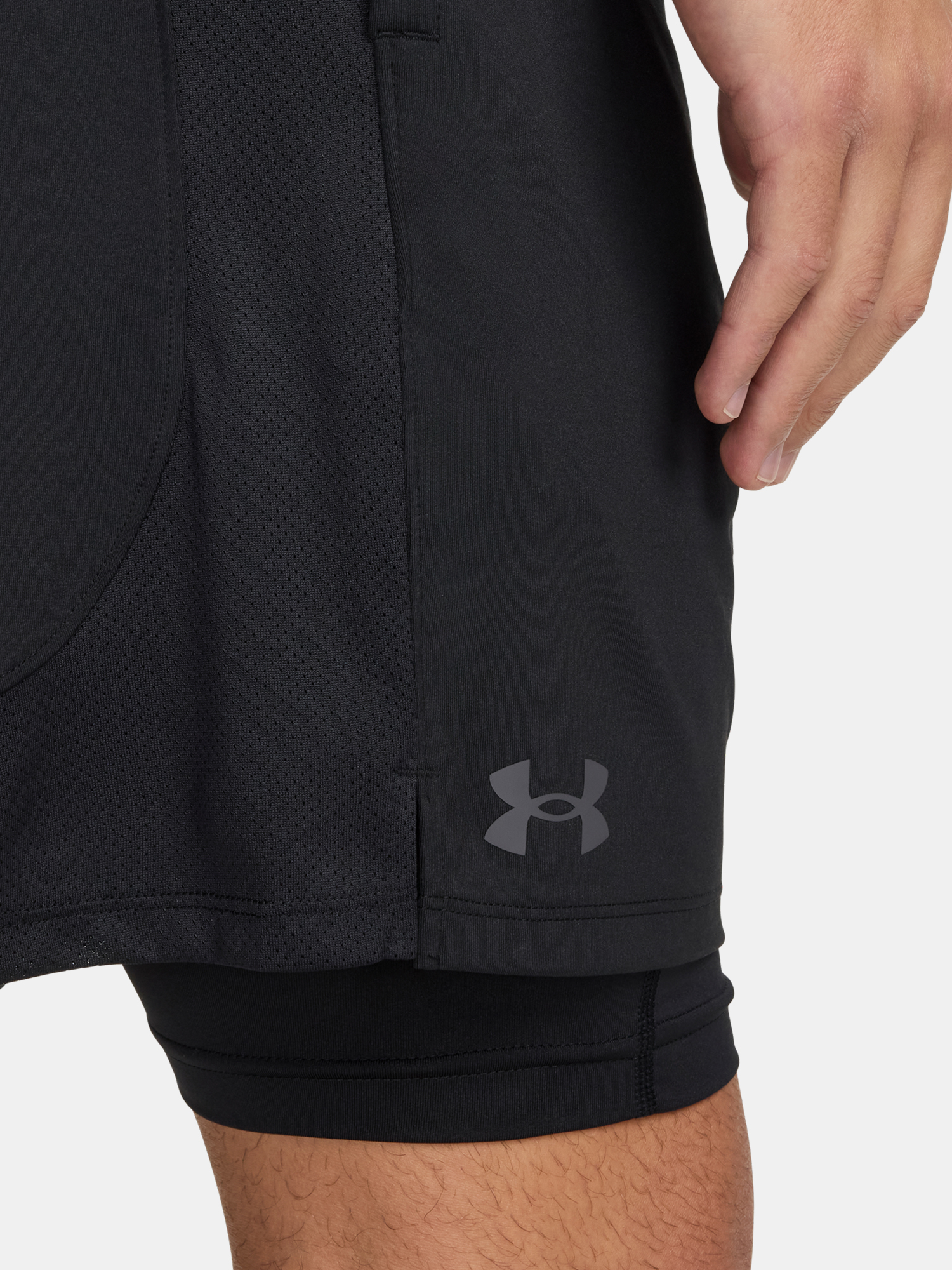 Under Armour UA Tech Vent 2in1 Short-BLK Men&#039;s Shorts - Mens