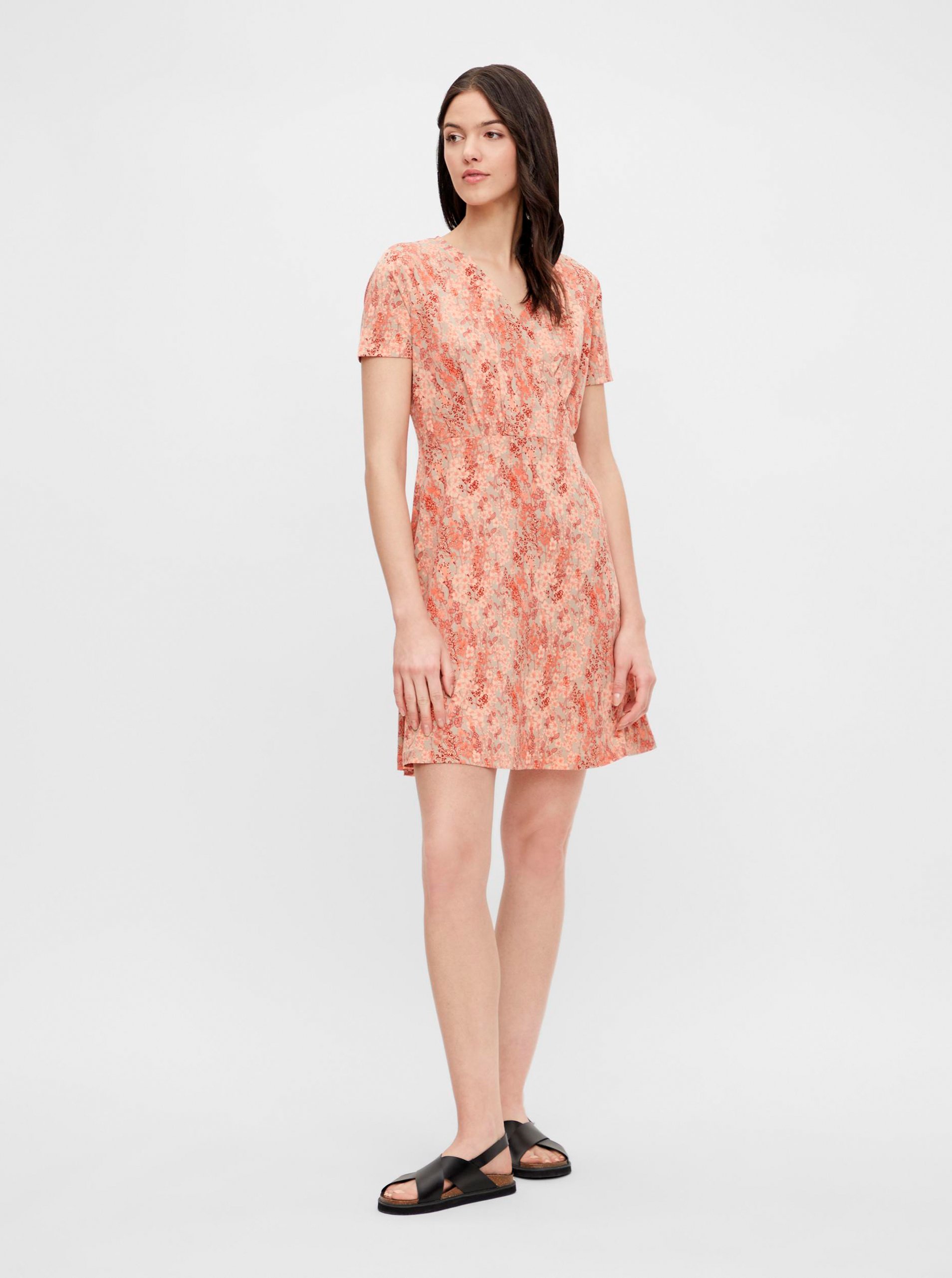 Rochii casual pentru femei Pieces - oranj