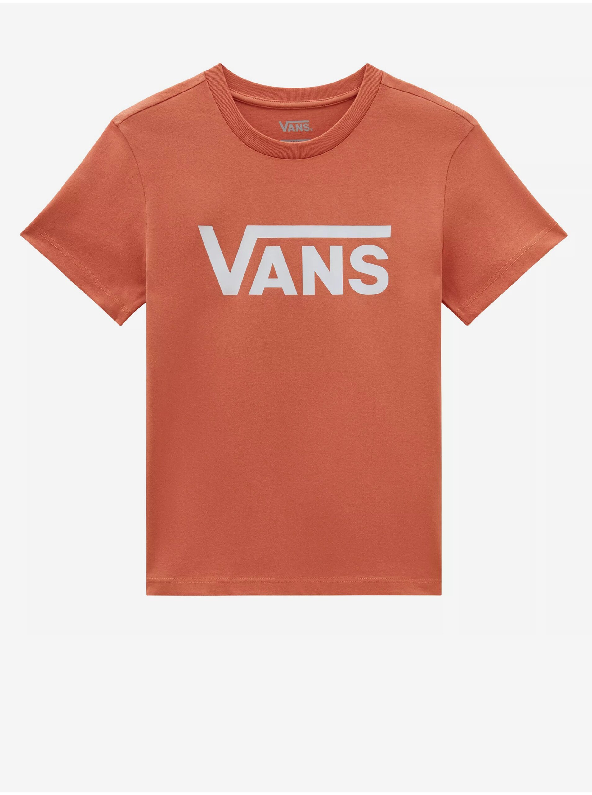 Orange women's T-shirt VANS Flying V - Women