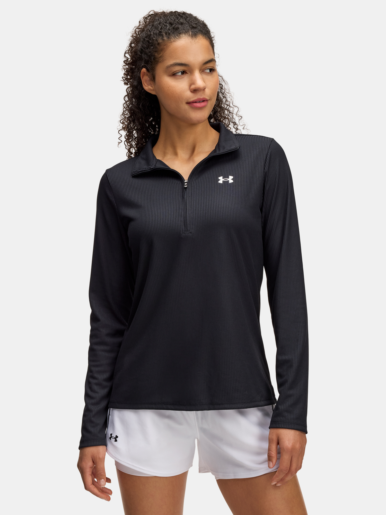 Dámské tričko Under Armour Tech Rib 1/2 Zip - Dámské