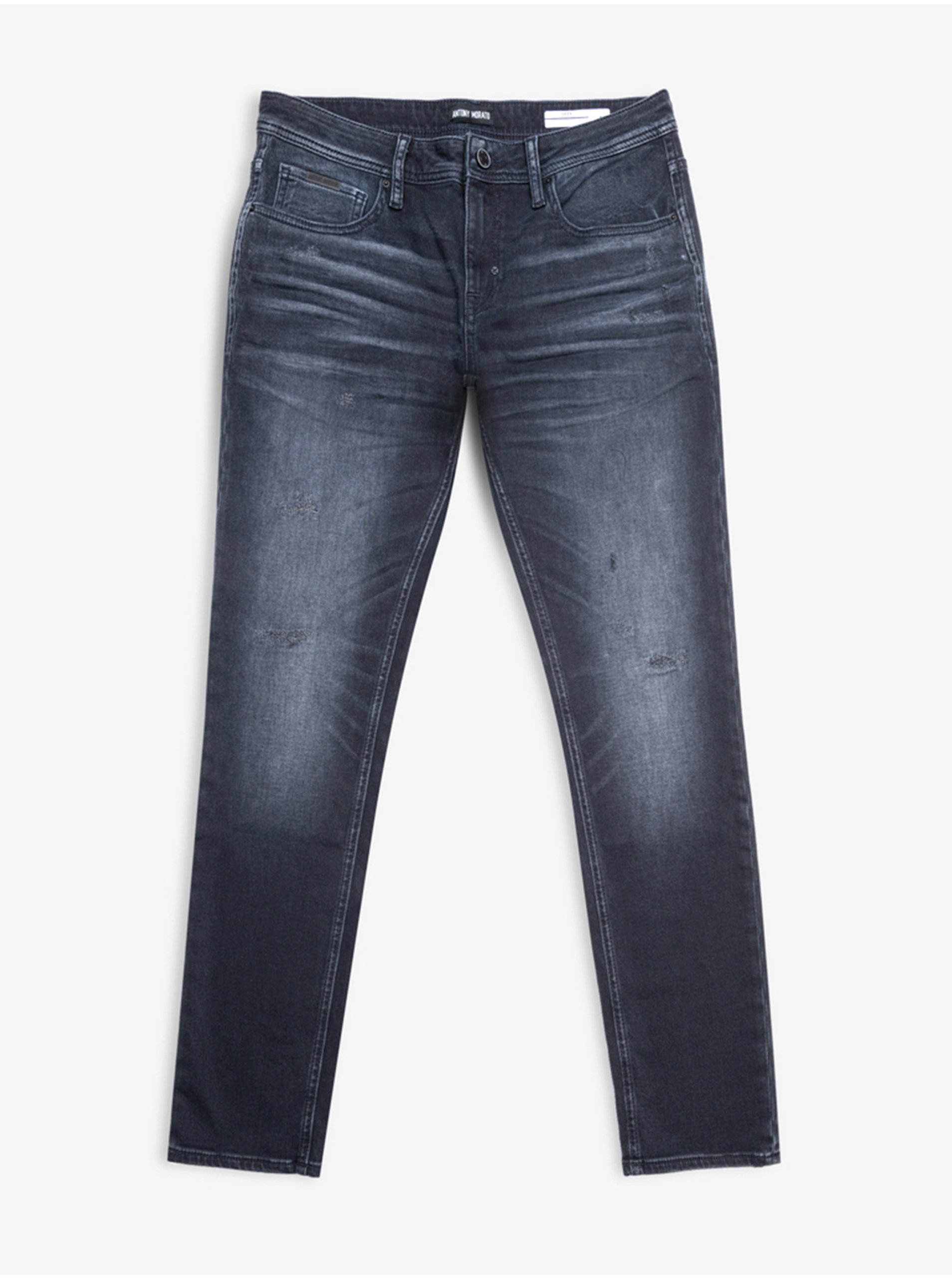 Dark Blue Straight Fit Jeans Antony Morato - Mens