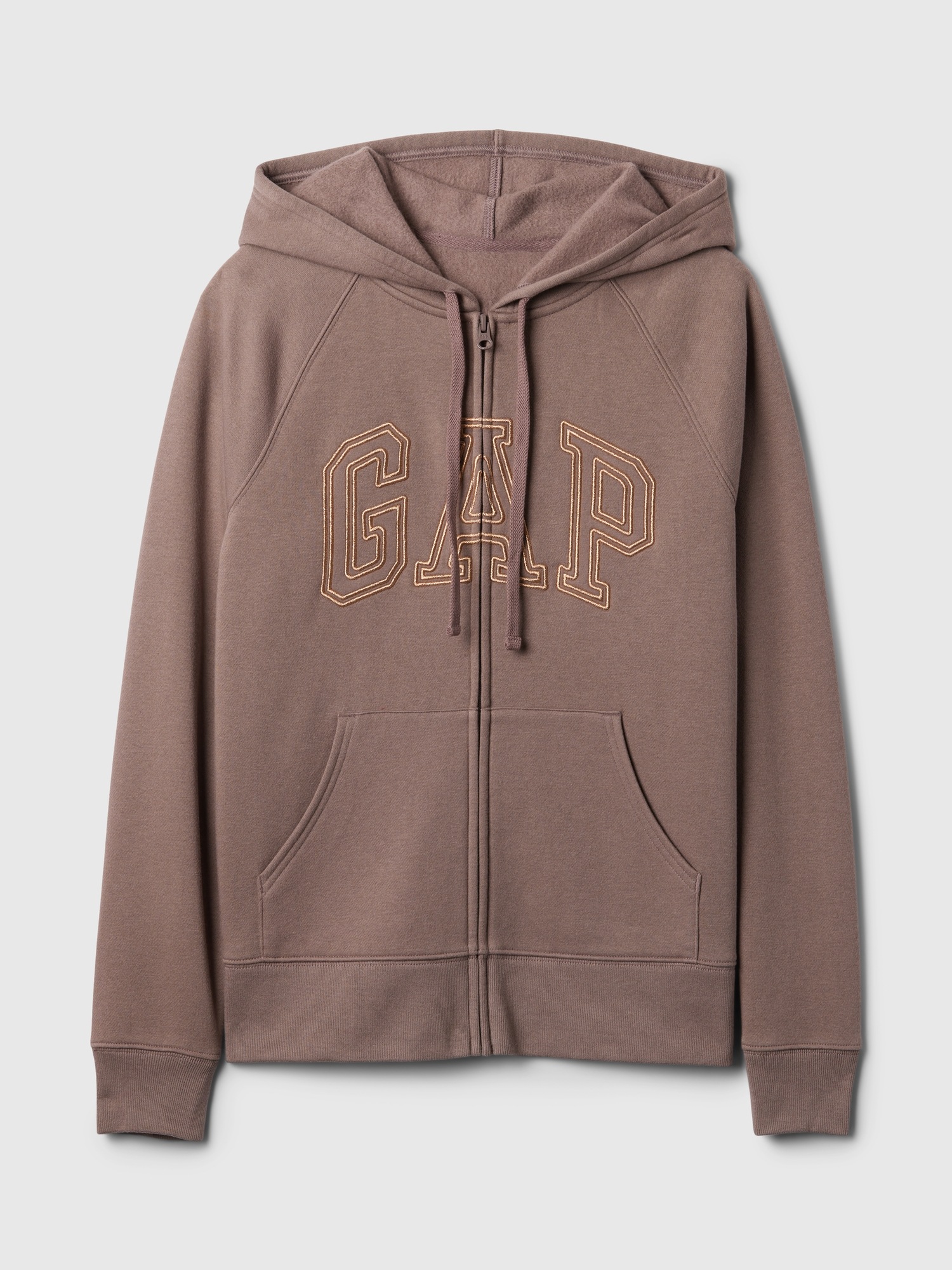 GAP Zip-up hoodie with logo - Women&#039;s