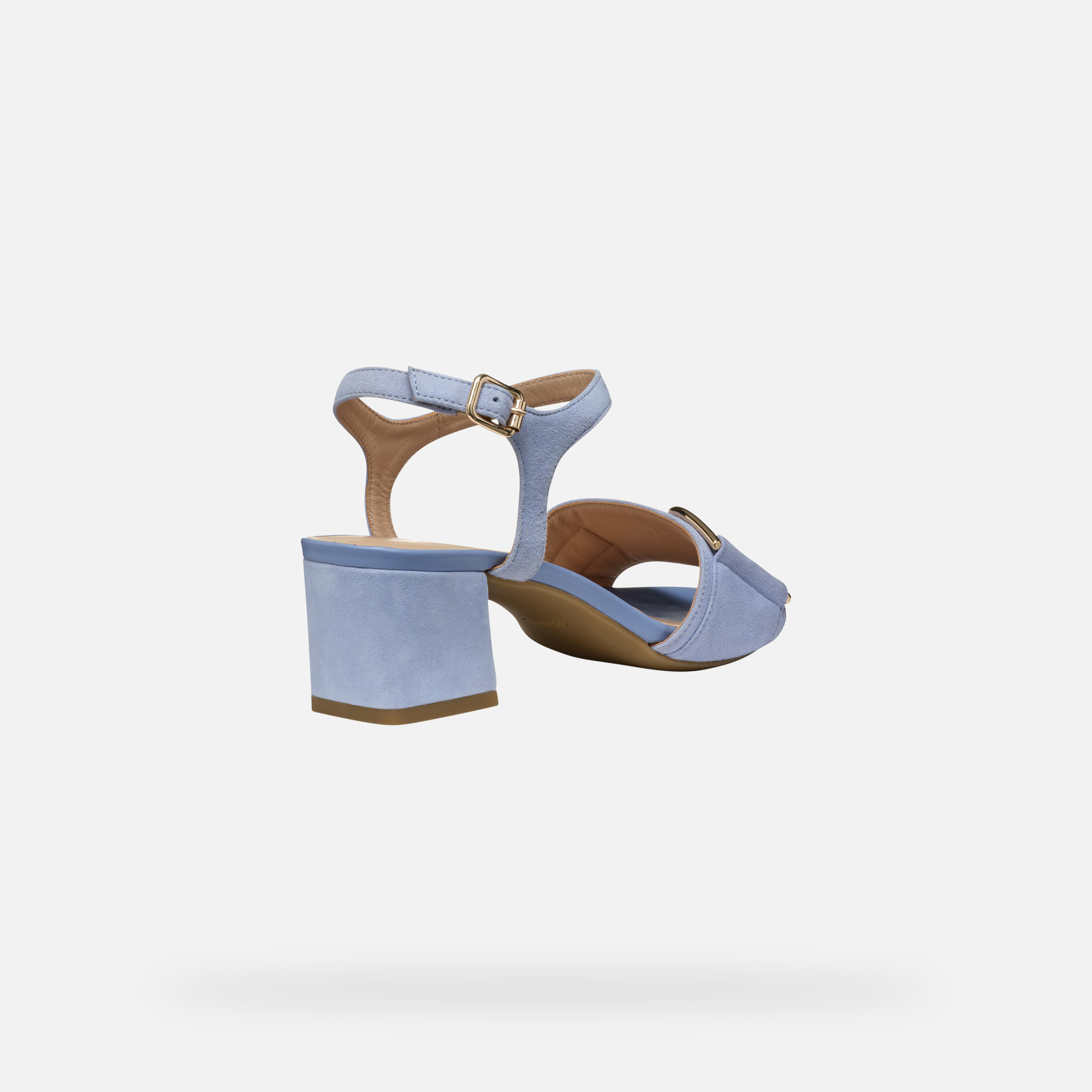 Light blue women's sandals Geox Neeraklia 50 - Women's