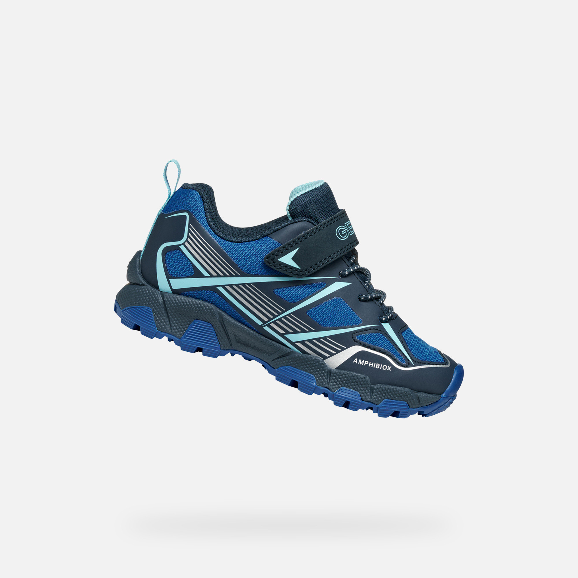 Dark blue boys sneakers Geox Magnetar B ABX - Boys
