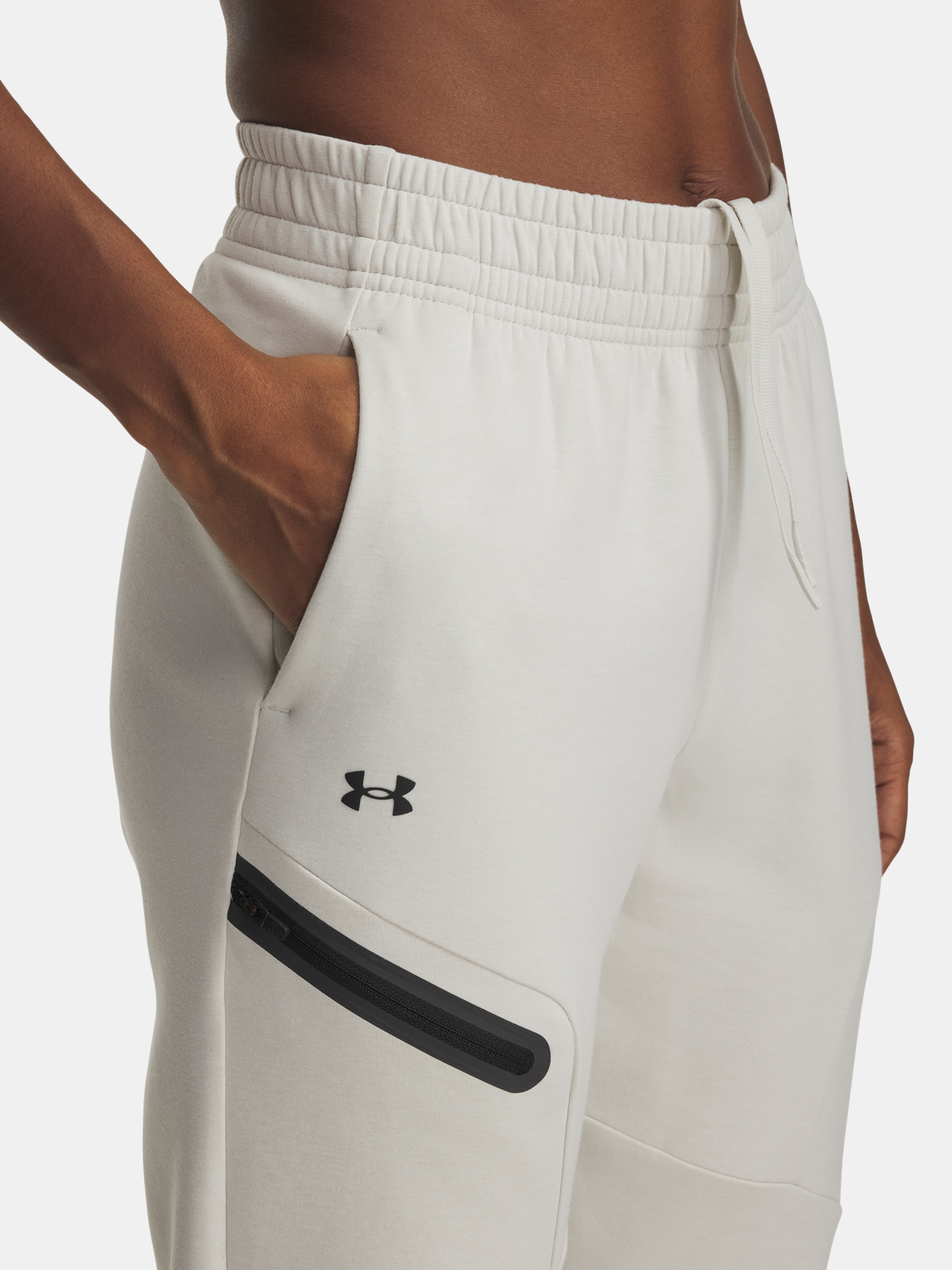 Women&#039;s sweatpants Under Armour Unstoppable Flc Jogger-WHT - Women&#039;s