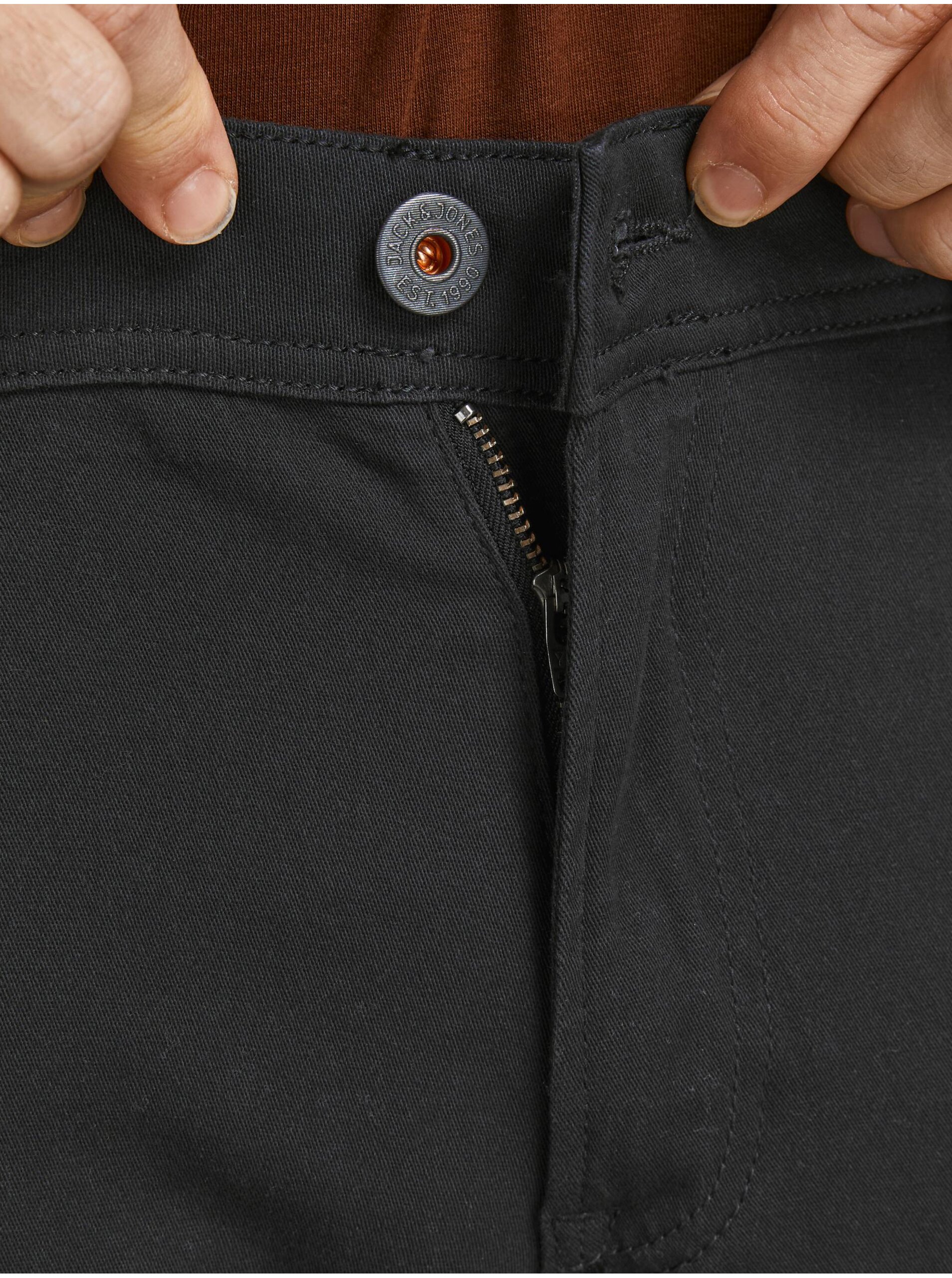 Slim fit pentru barbati Jack & Jones - negru