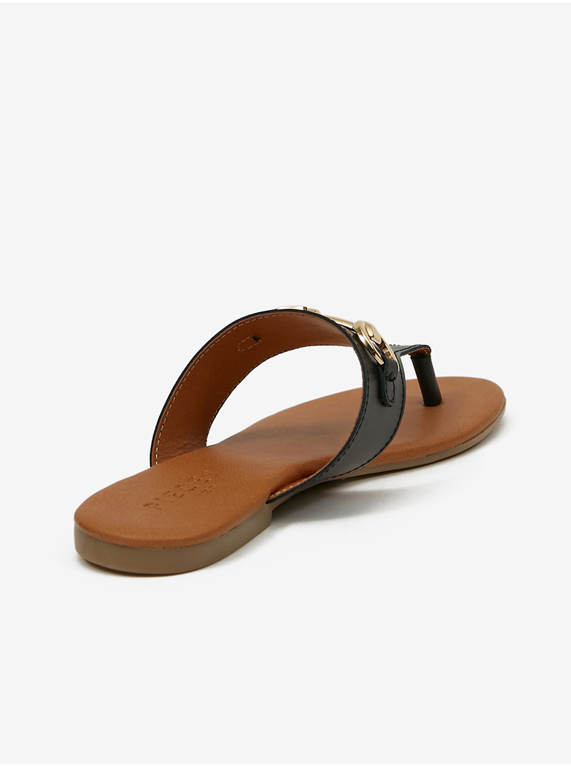 Slapi pentru femei Pieces - negru