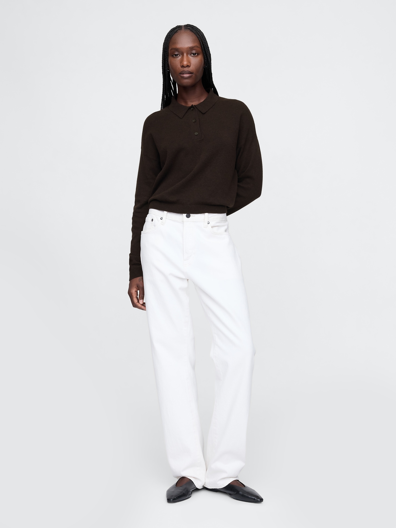 GAP Polo Sweater CashSoft - Ladies