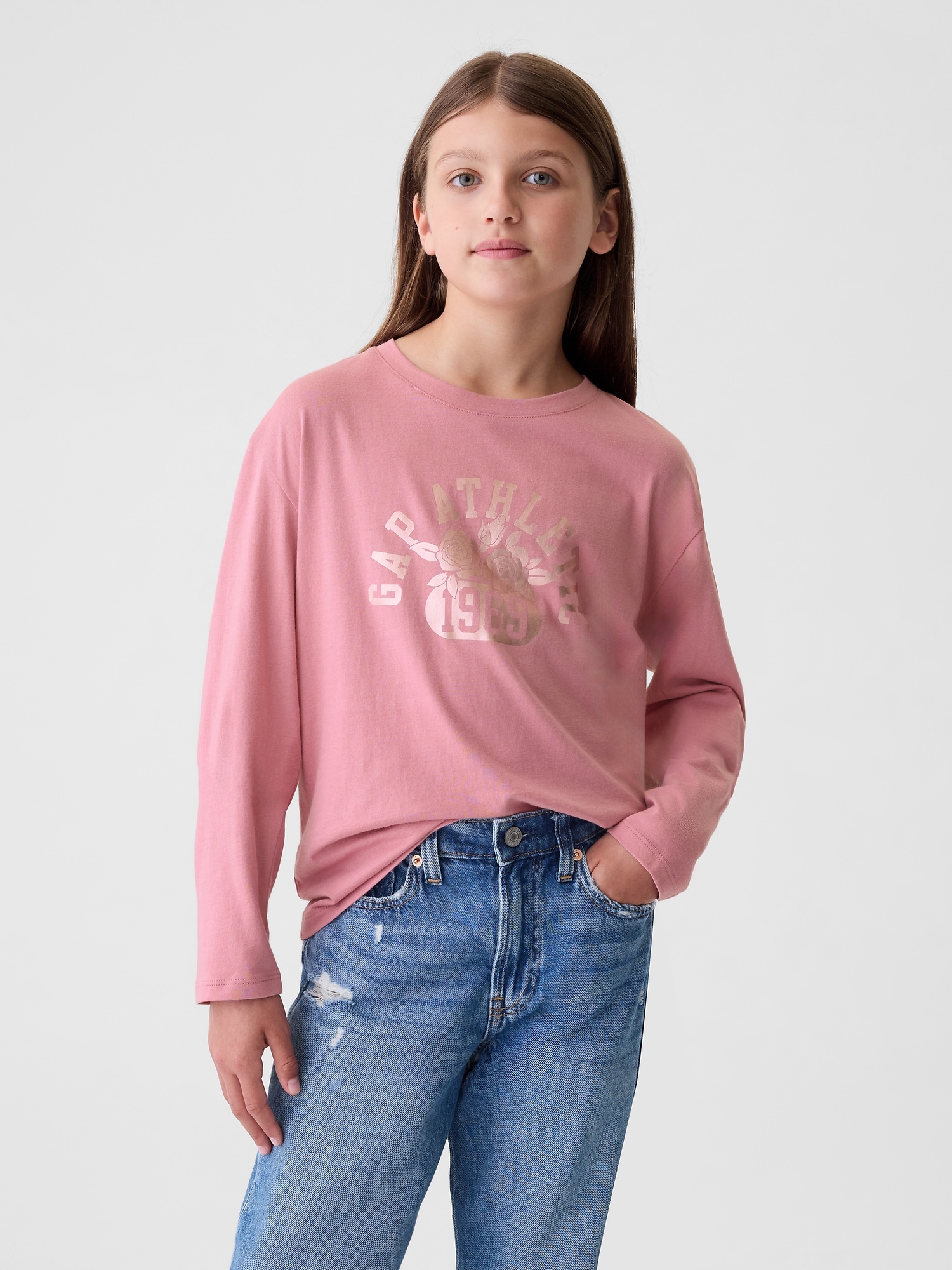 GAP Kids ́s T-shirt with logo - Girls