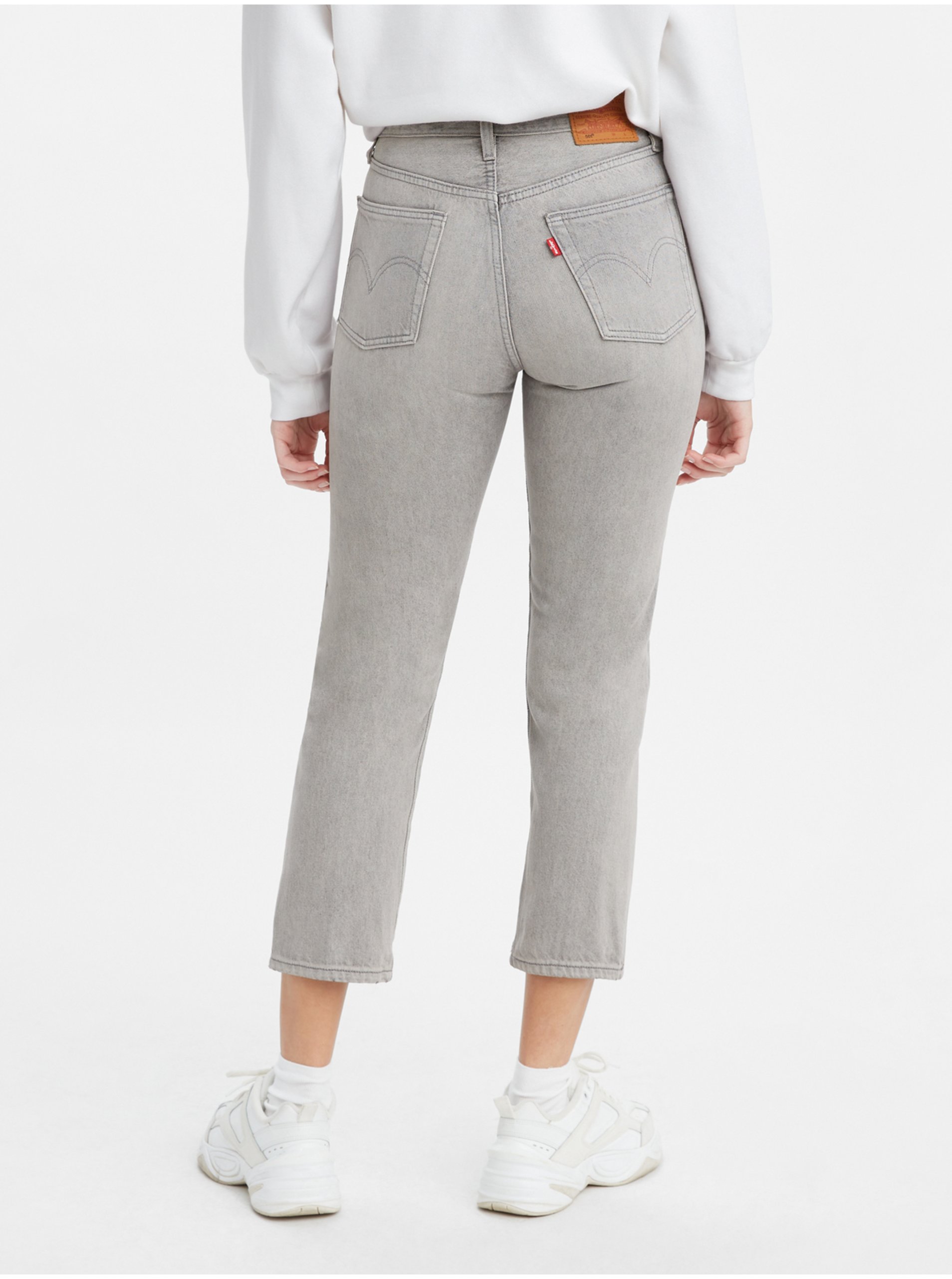 Straight fit pentru femei Levi's® - gri