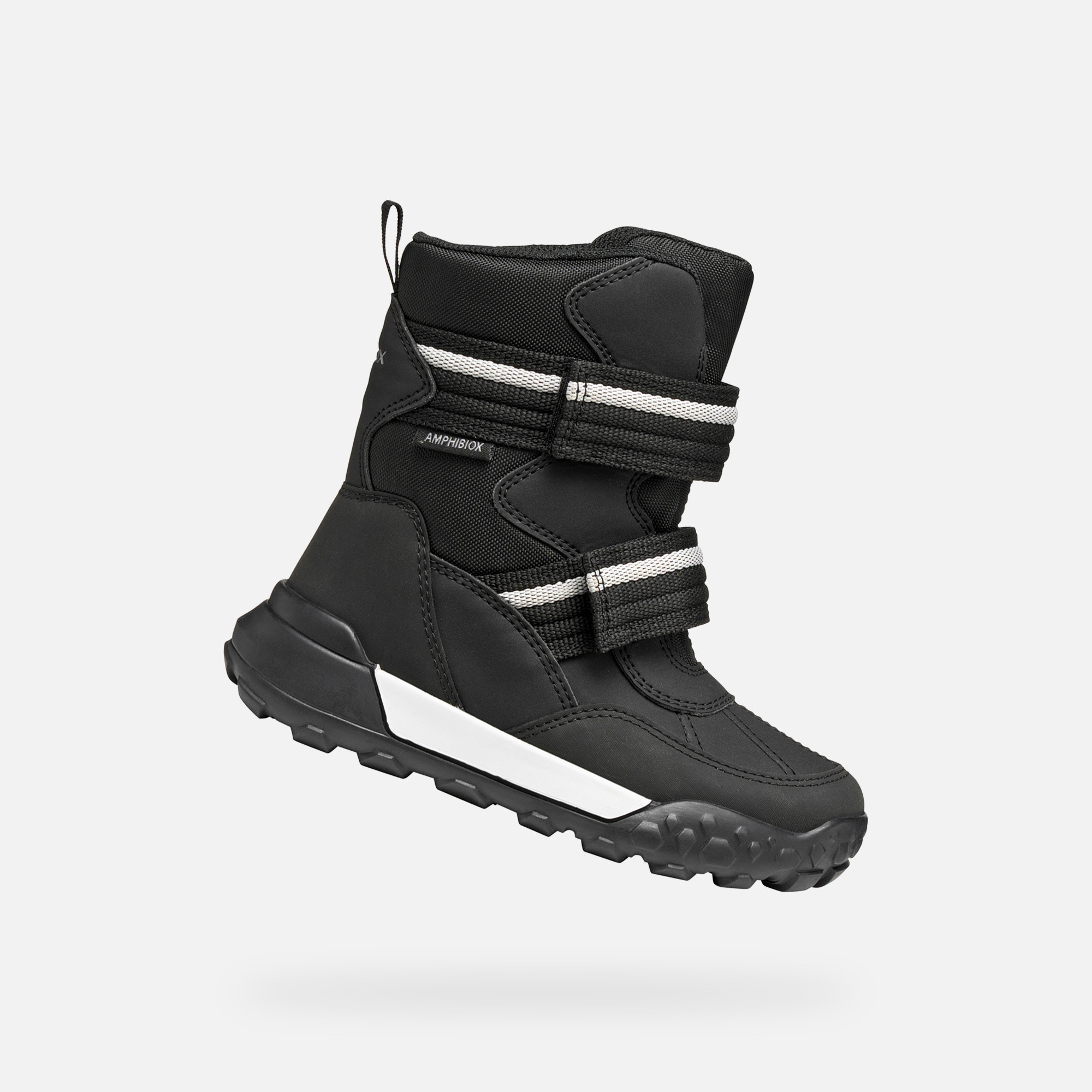 Geox Trekkyup ABX Black Boys' Ankle Boots - Boys