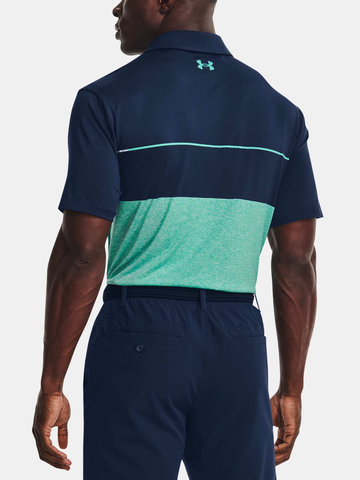 Under Armour T-shirt UA Playoff Polo 2.0-NVY - Men's