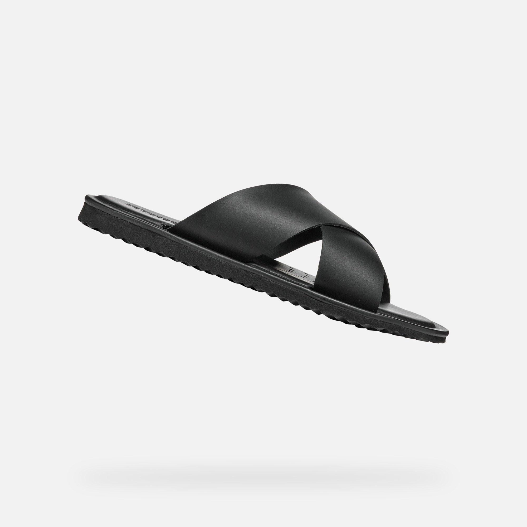 Black men&#039;s slippers Geox Erice - Men&#039;s