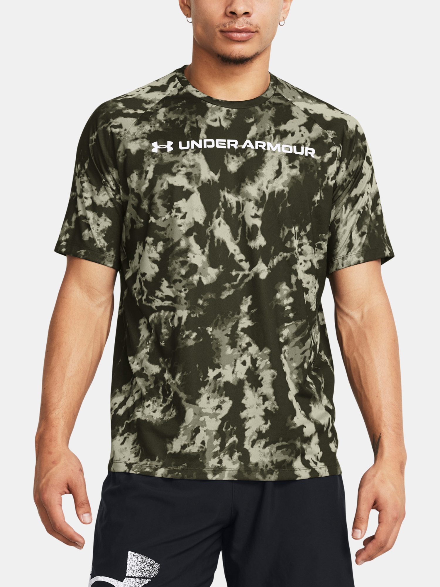 Under Armour Men's T-shirt UA TECH ABC CAMO SS - Men's