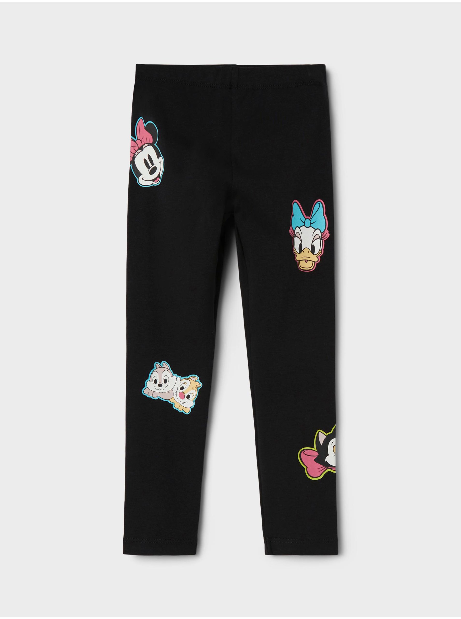 Černé holčičí vzorované legíny name it Jerassa Minnie - Holky