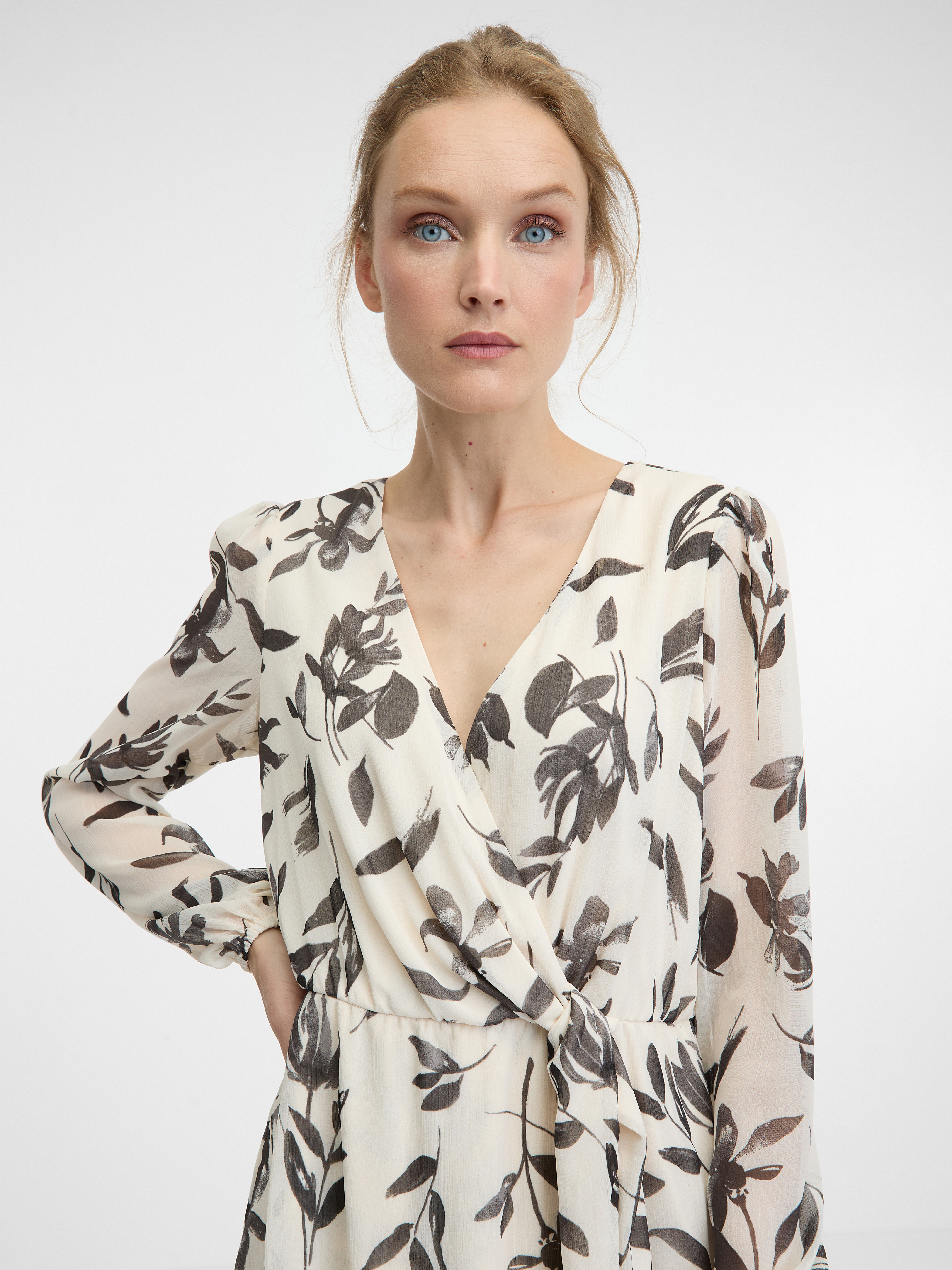 Grey women's knee-length dress ORSAY - Women's