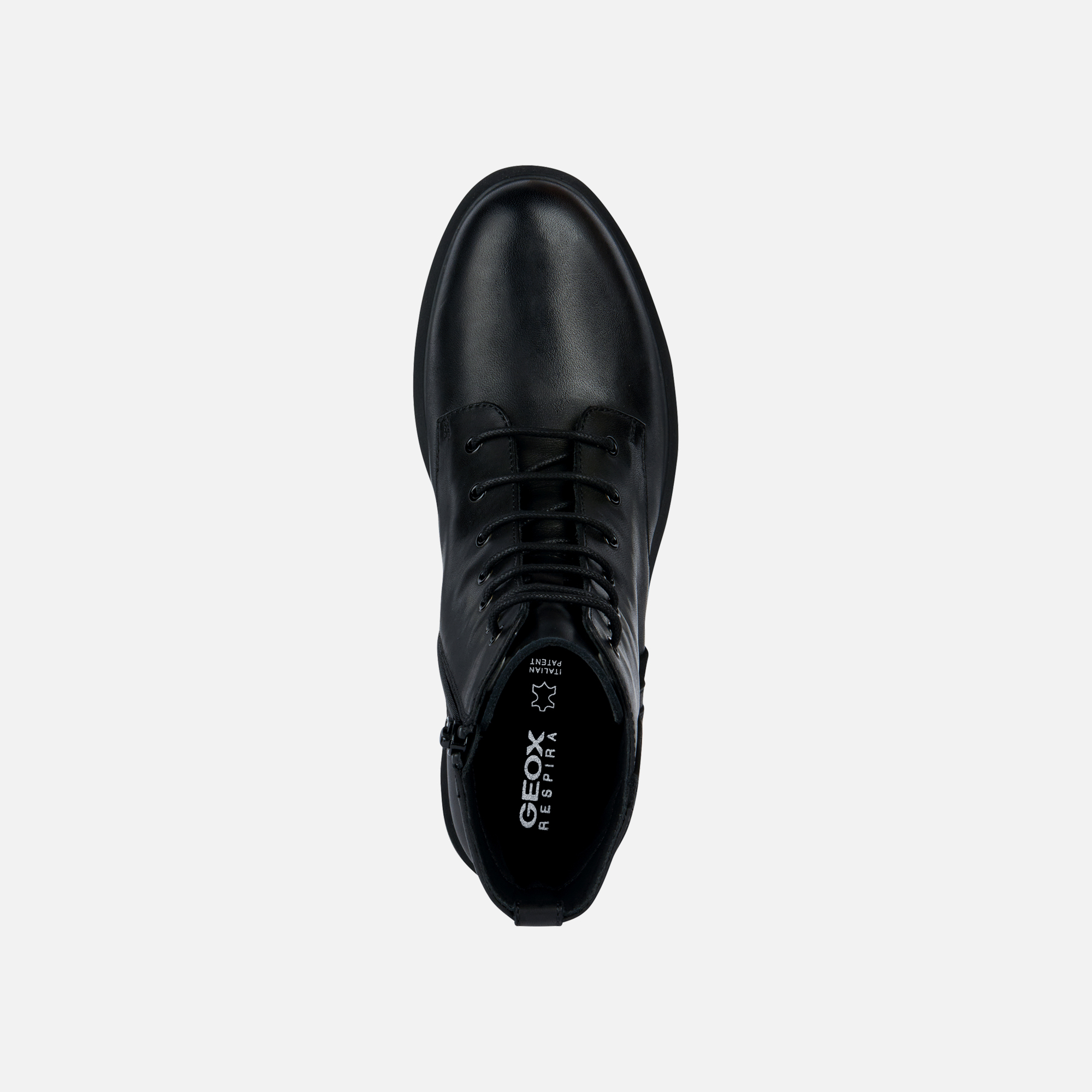 Geox Spherica Ec1 Black Women's Ankle Boots - Ladies