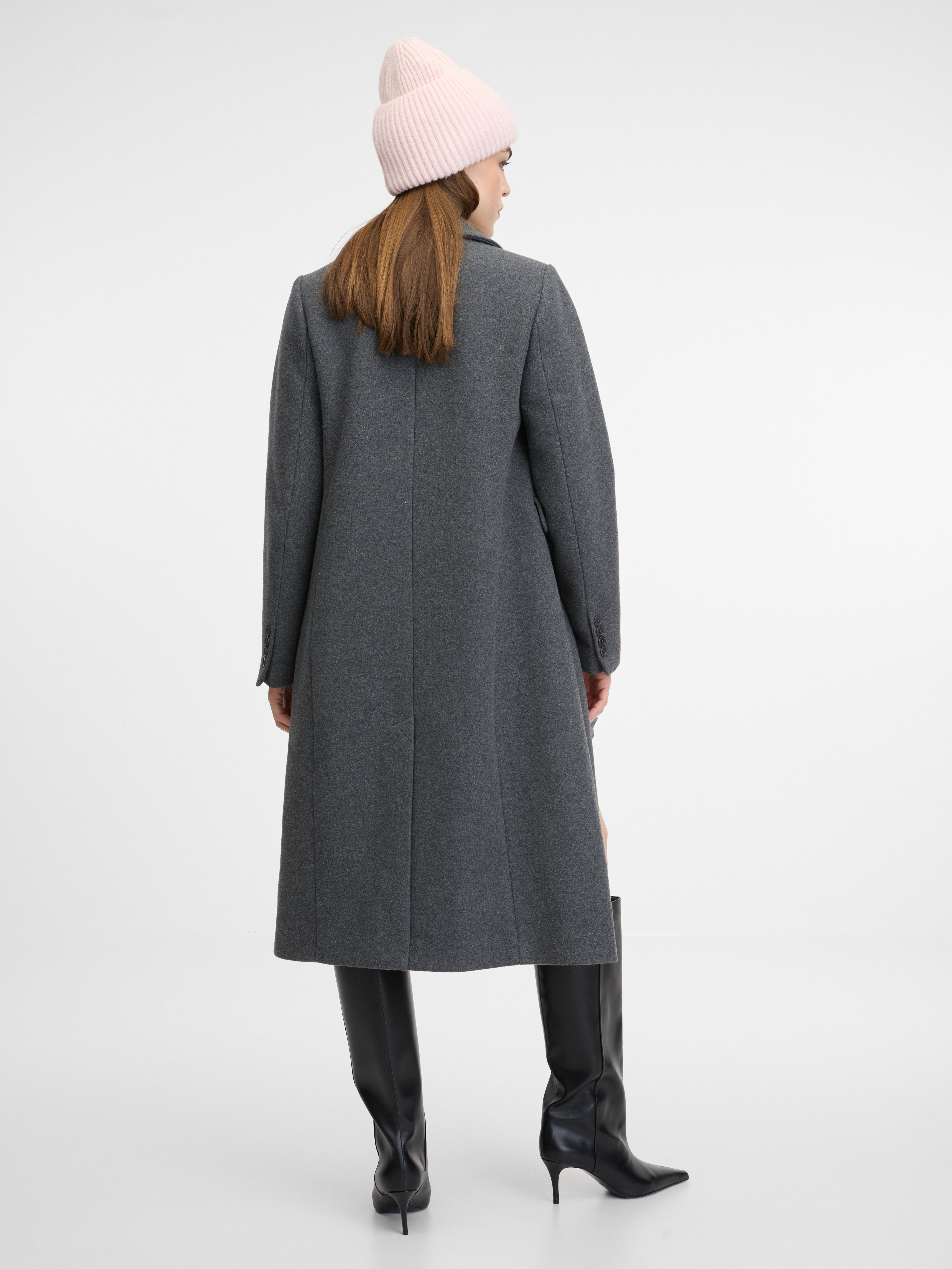 Grey women's coat ORSAY - Women's
