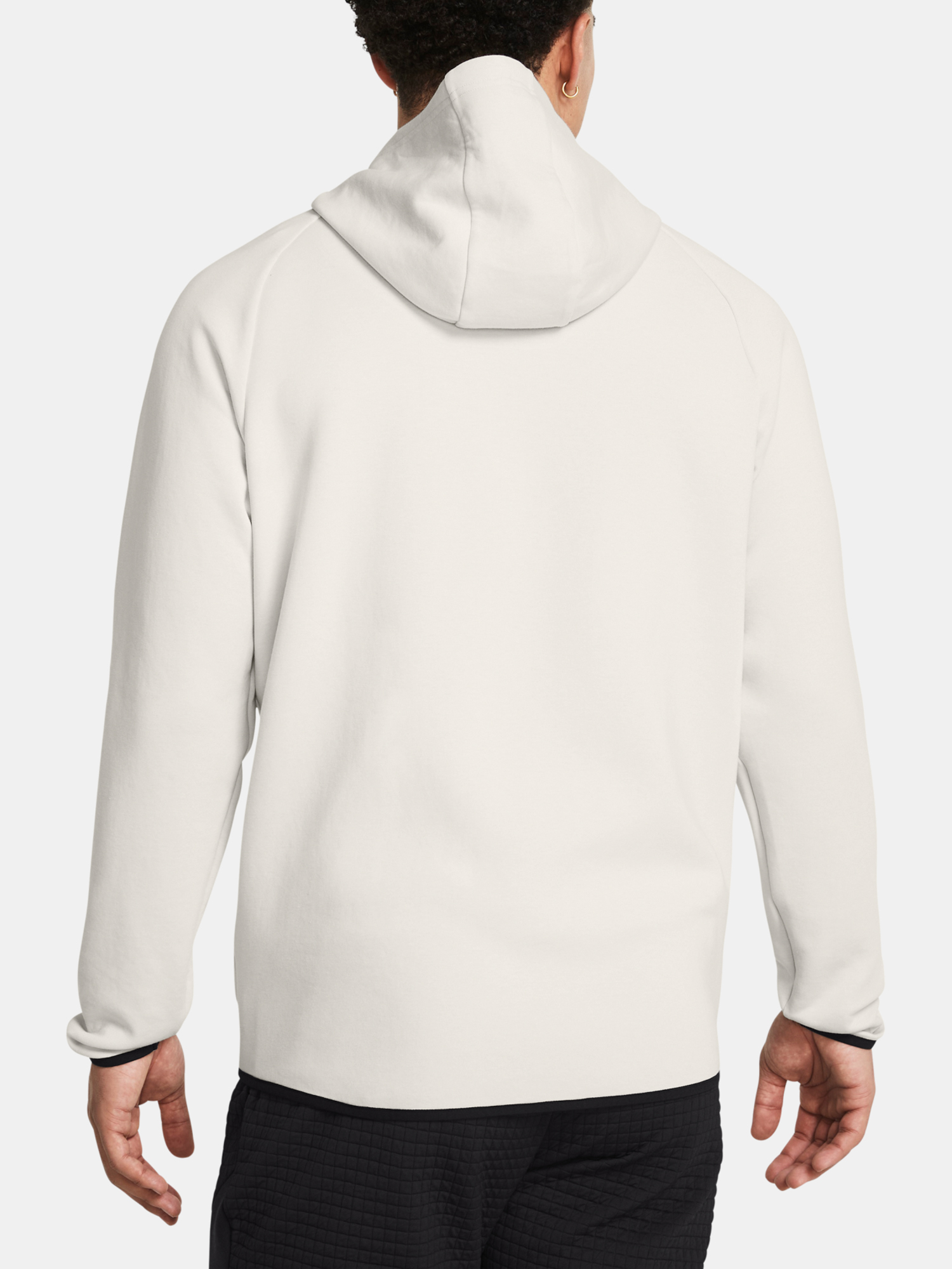 Men's sweatshirt Under Armour UA Unstoppable Flc FZ HD EU-WHT - Men's