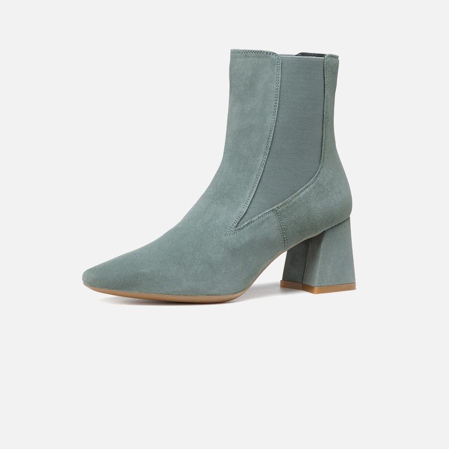 Blue women's ankle boots Geox Giselda - Women's