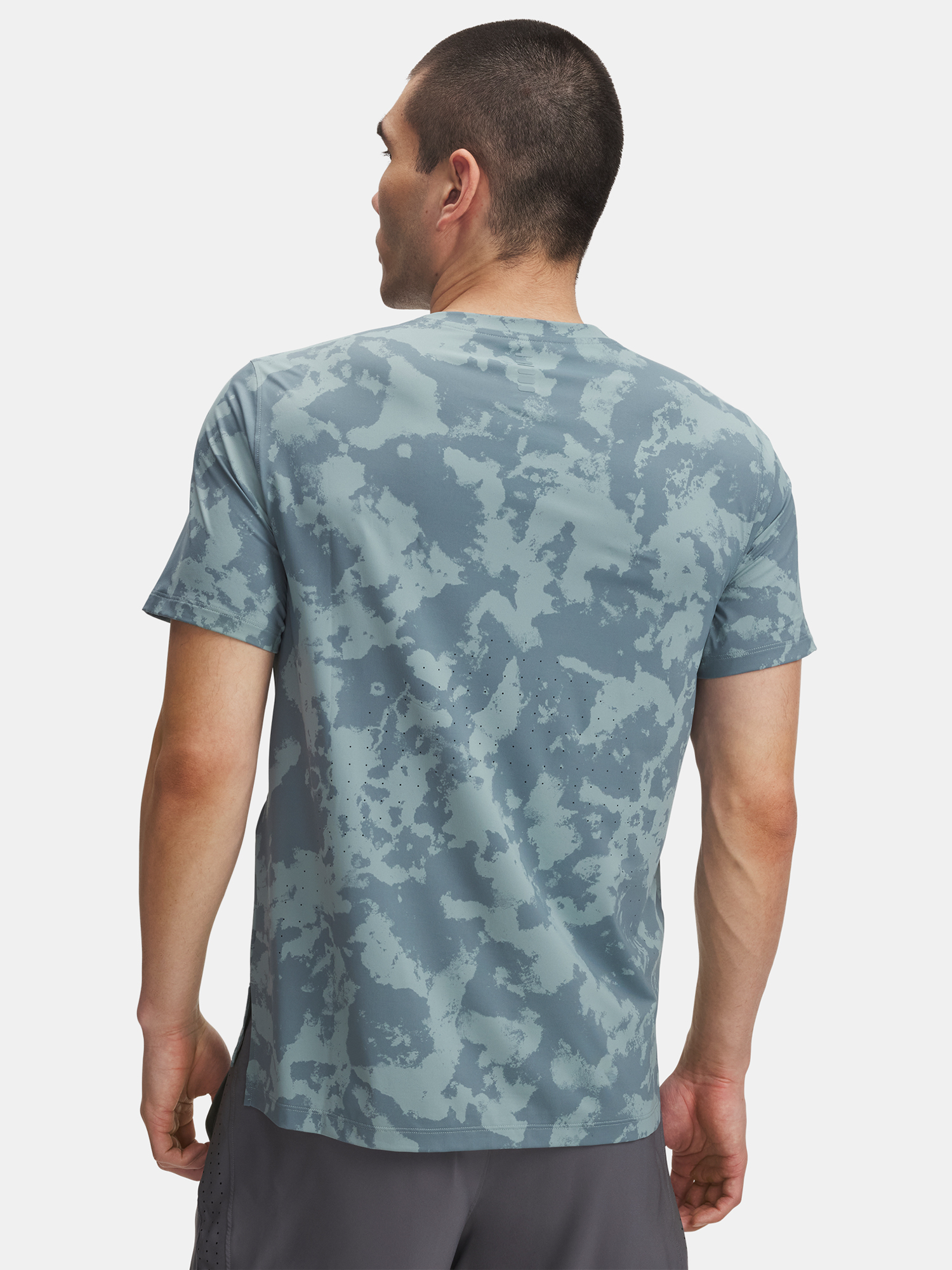 Men's Under Armour UA LAUNCH ELITE PRT SS-GRN - Men's T-Shirt