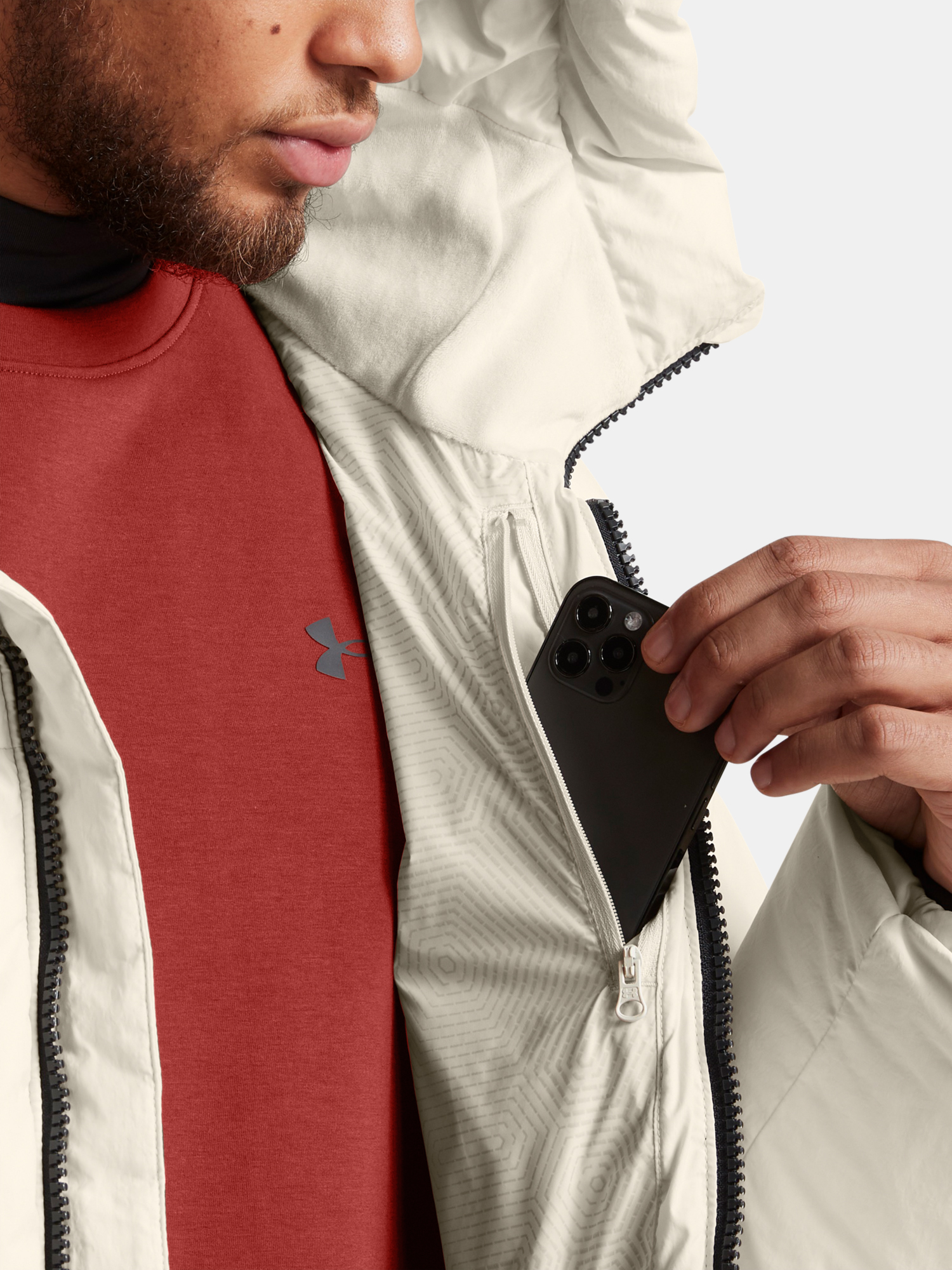 Men&#039;s Under Armour LIMITLESS DOWN JACKET-WHT - Men&#039;s