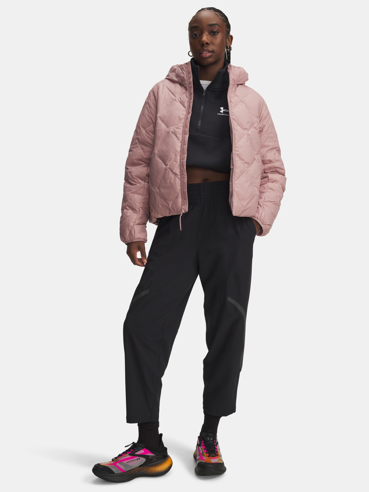 Under Armour Legend Down Jacket-PNK - Women&#039;s