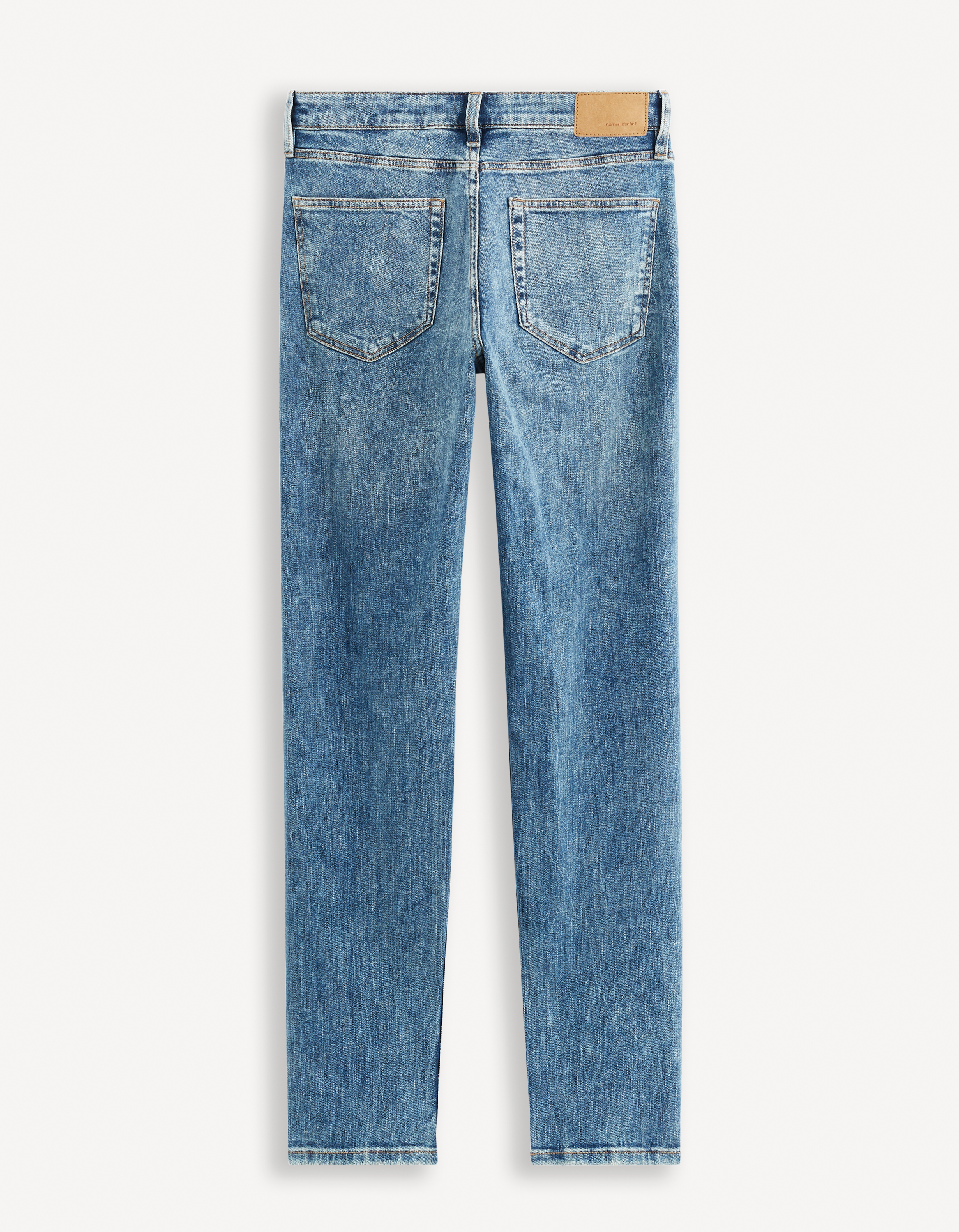 Slim fit pentru barbati Celio - albastru