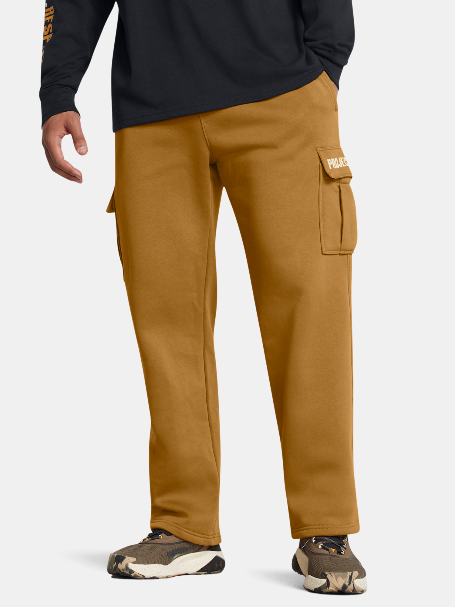 Under Armour Sweatpants Pjt Rck Icon Flc Pant Tools-YLW - Men&#039;s