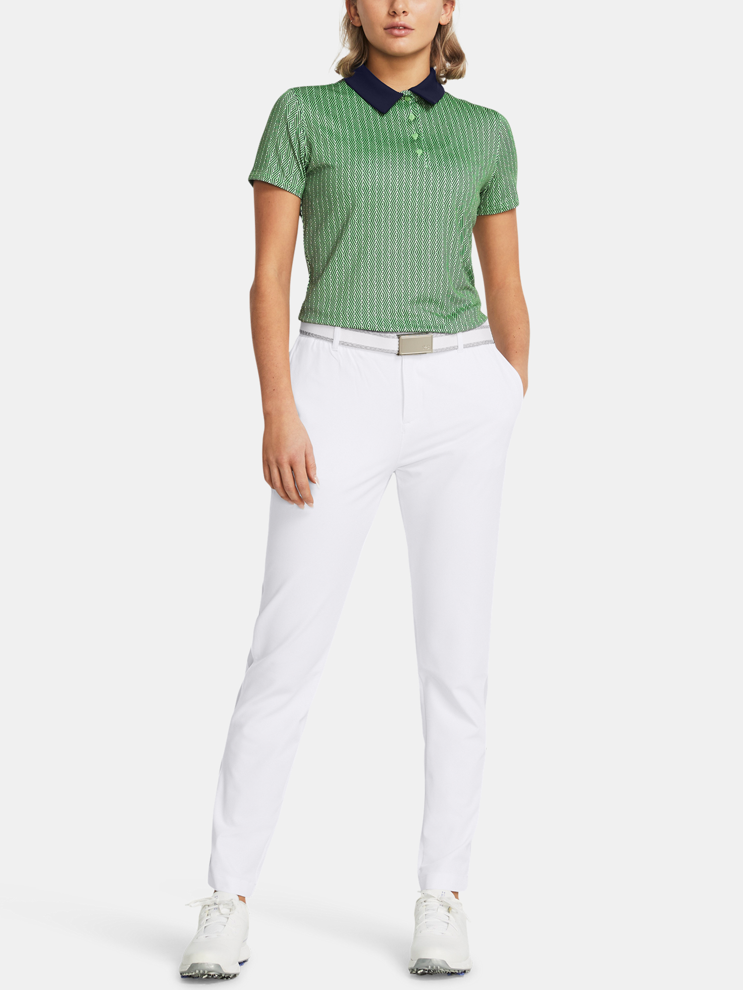 Women's Under Armour UA Drive Pant-WHT - Women's