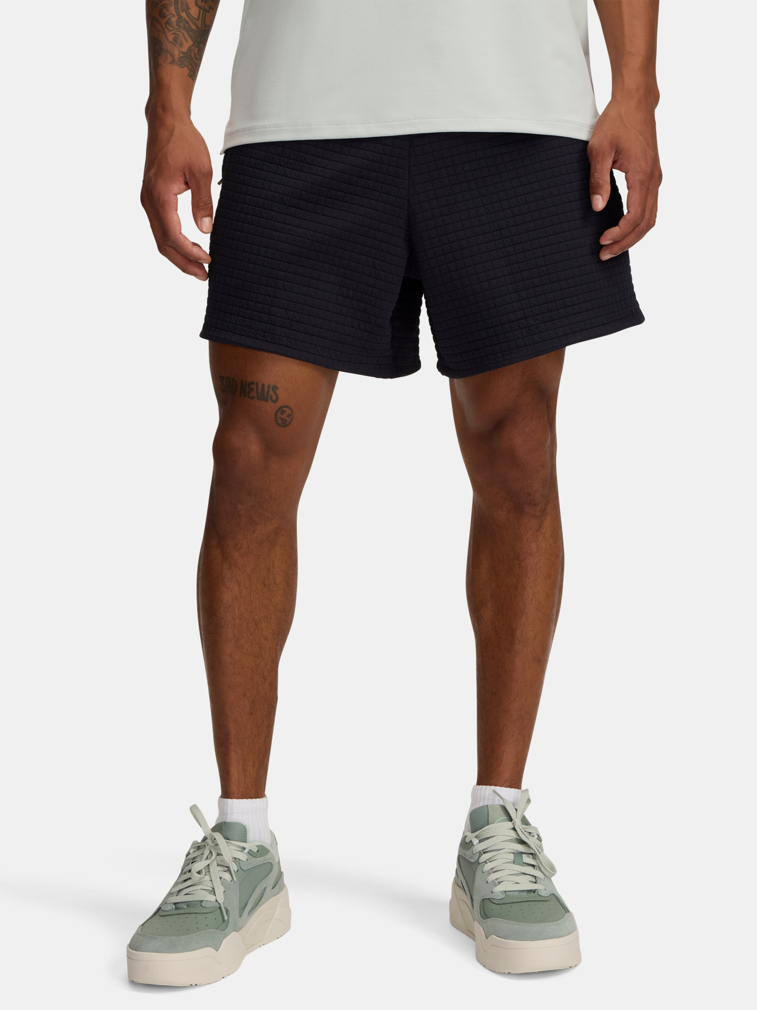 Mens shorts Under Armour UA Unstoppable Flc Grid St - Mens