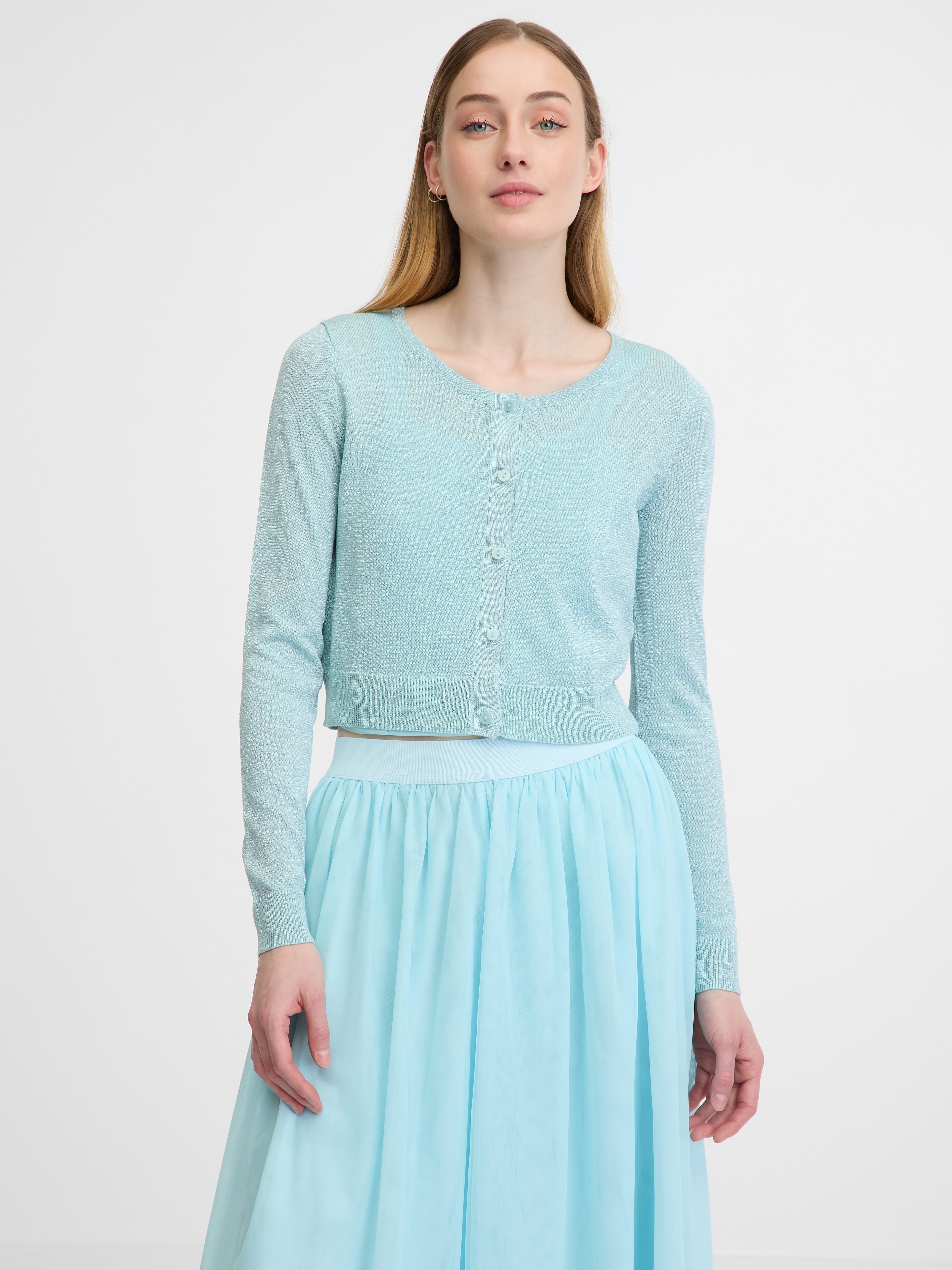 Light blue women&#039;s cardigan ORSAY - Women&#039;s