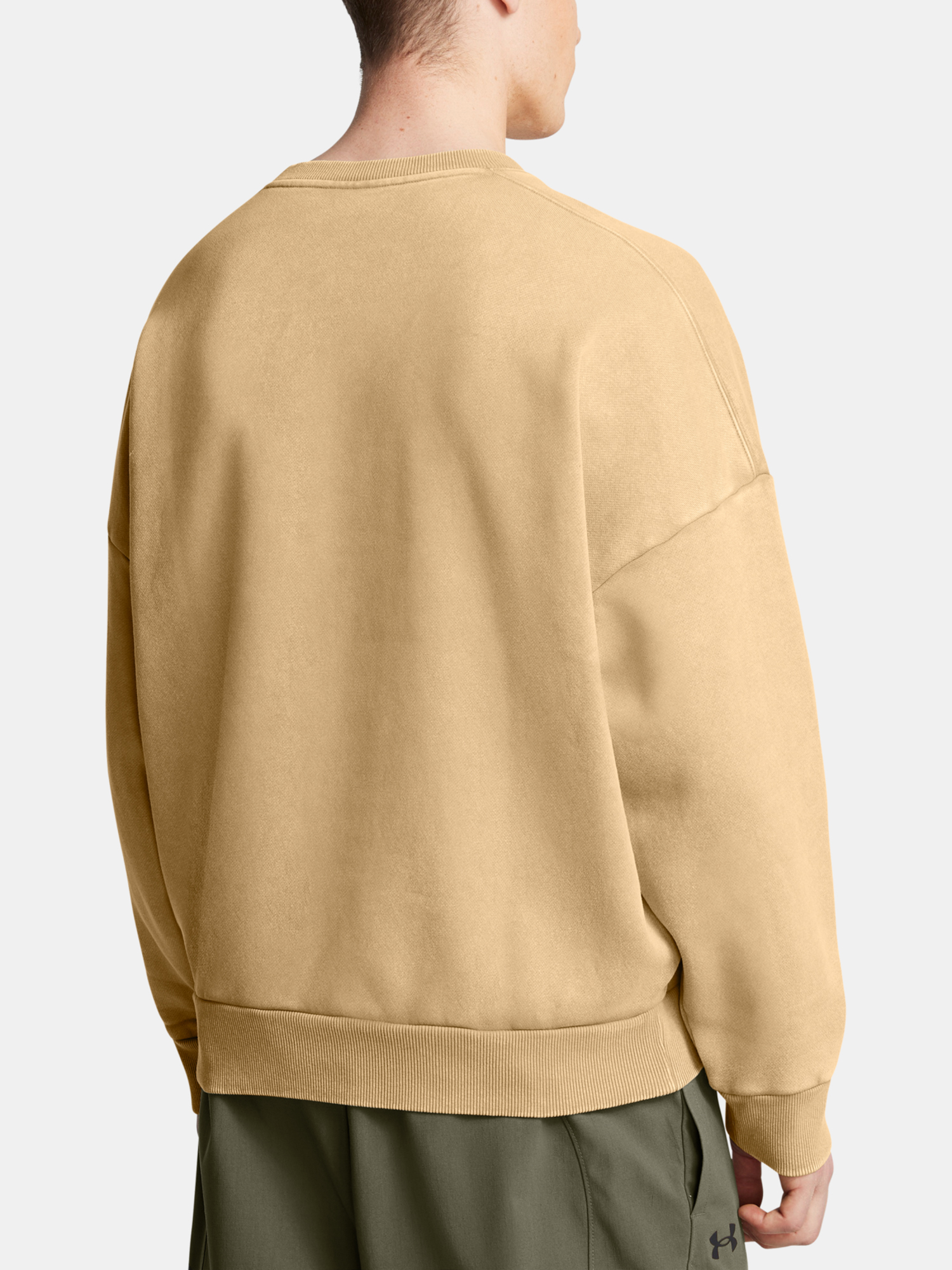 Under Armour Men&#039;s sweatshirt UA Icon HWT Flc Wash OS Crew - Men&#039;s