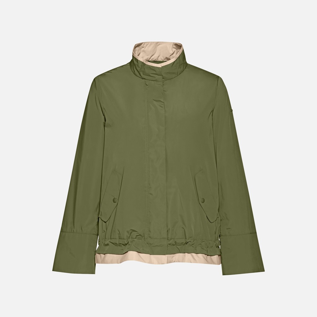 Green Women's Geox Maryemy Jacket - Women's