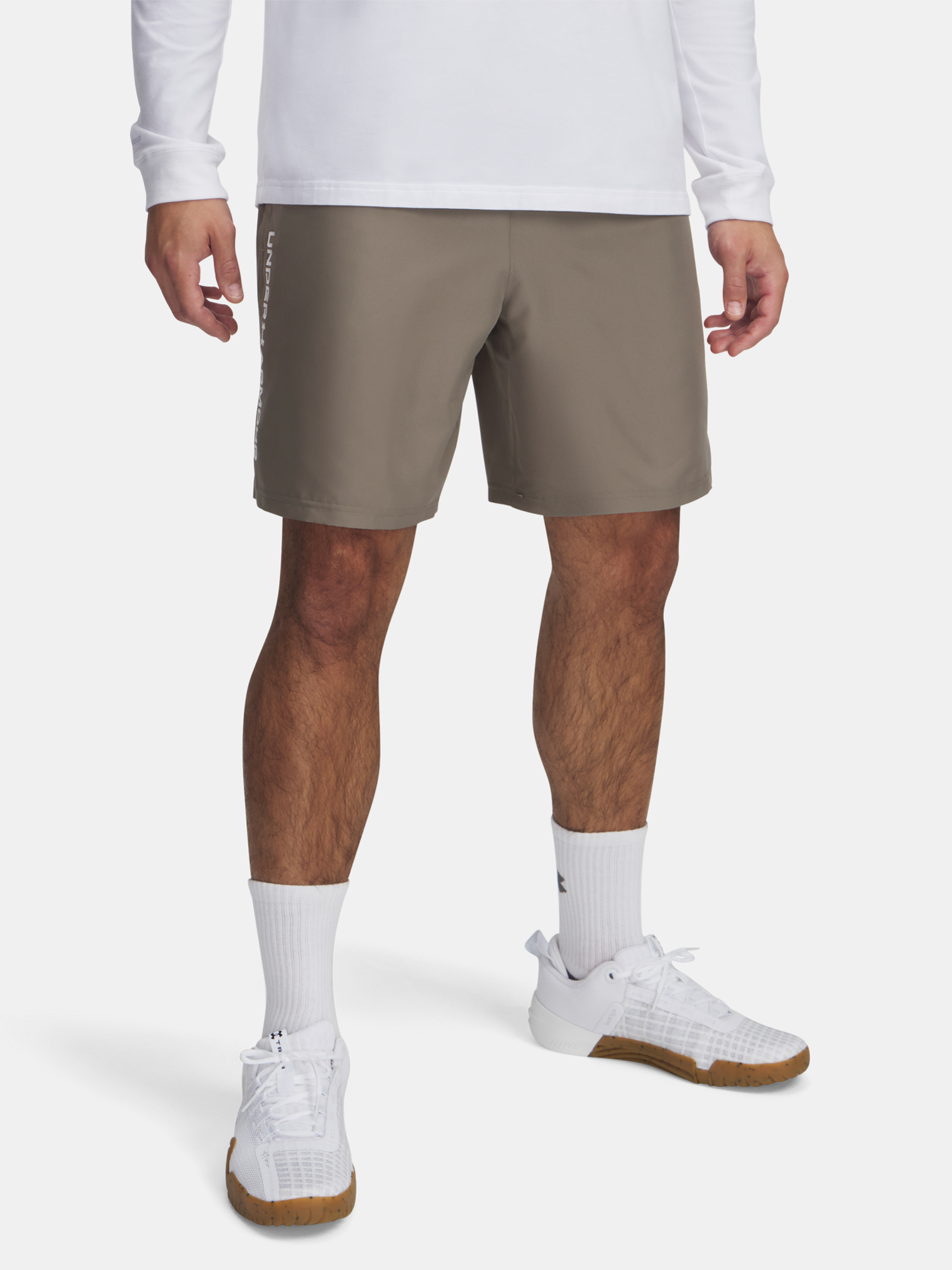 Mens shorts Under Armour UA Tech Woven Wordmark Short - Mens