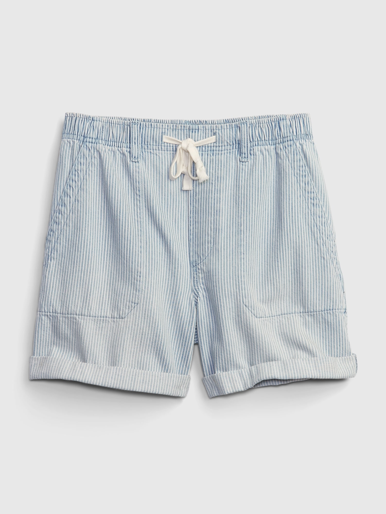 Pantaloni scurti pentru femei GAP - albastru
