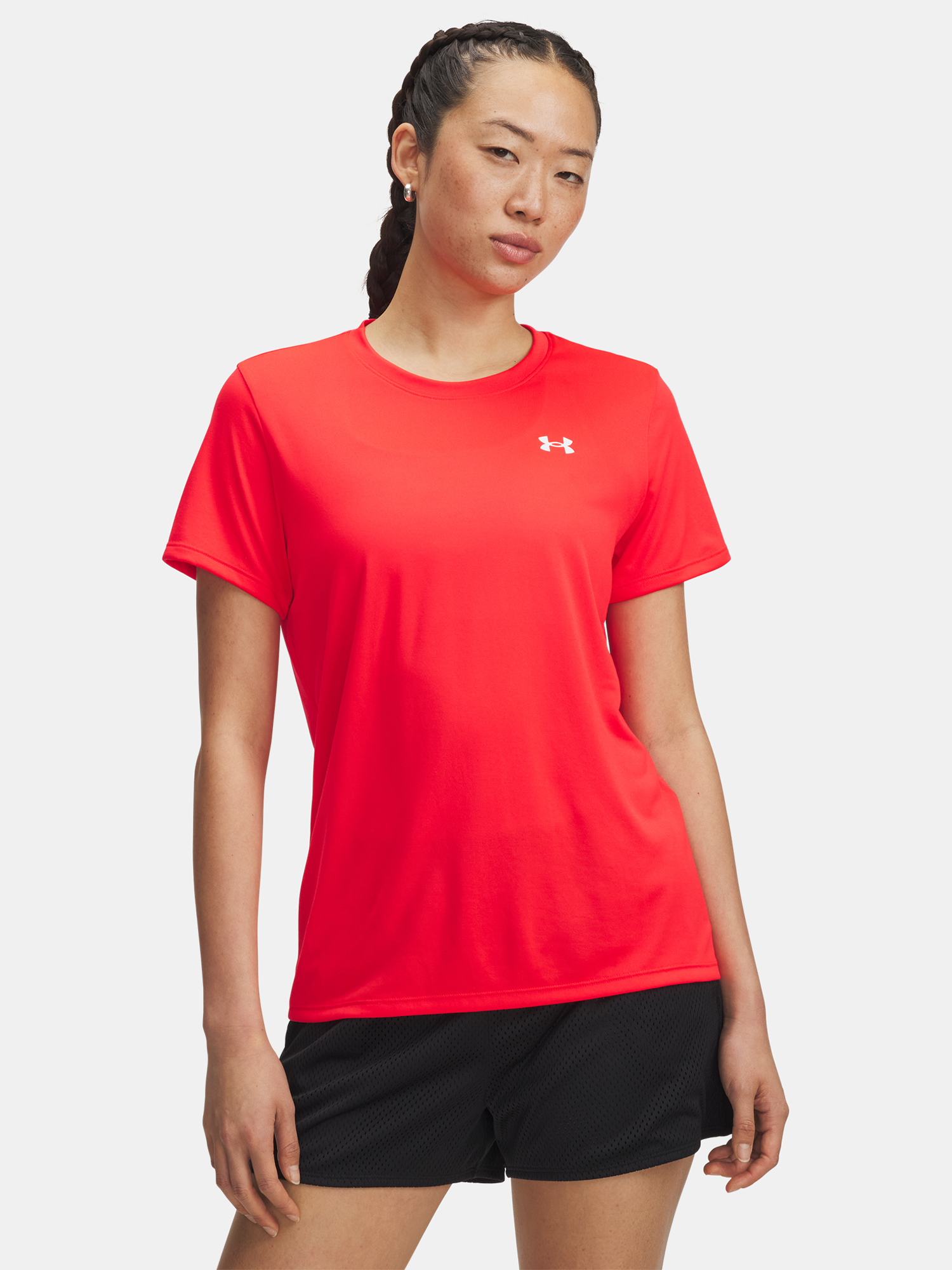 Under Armour Tech SSC Women's T-Shirt - Solid-RED - Women's