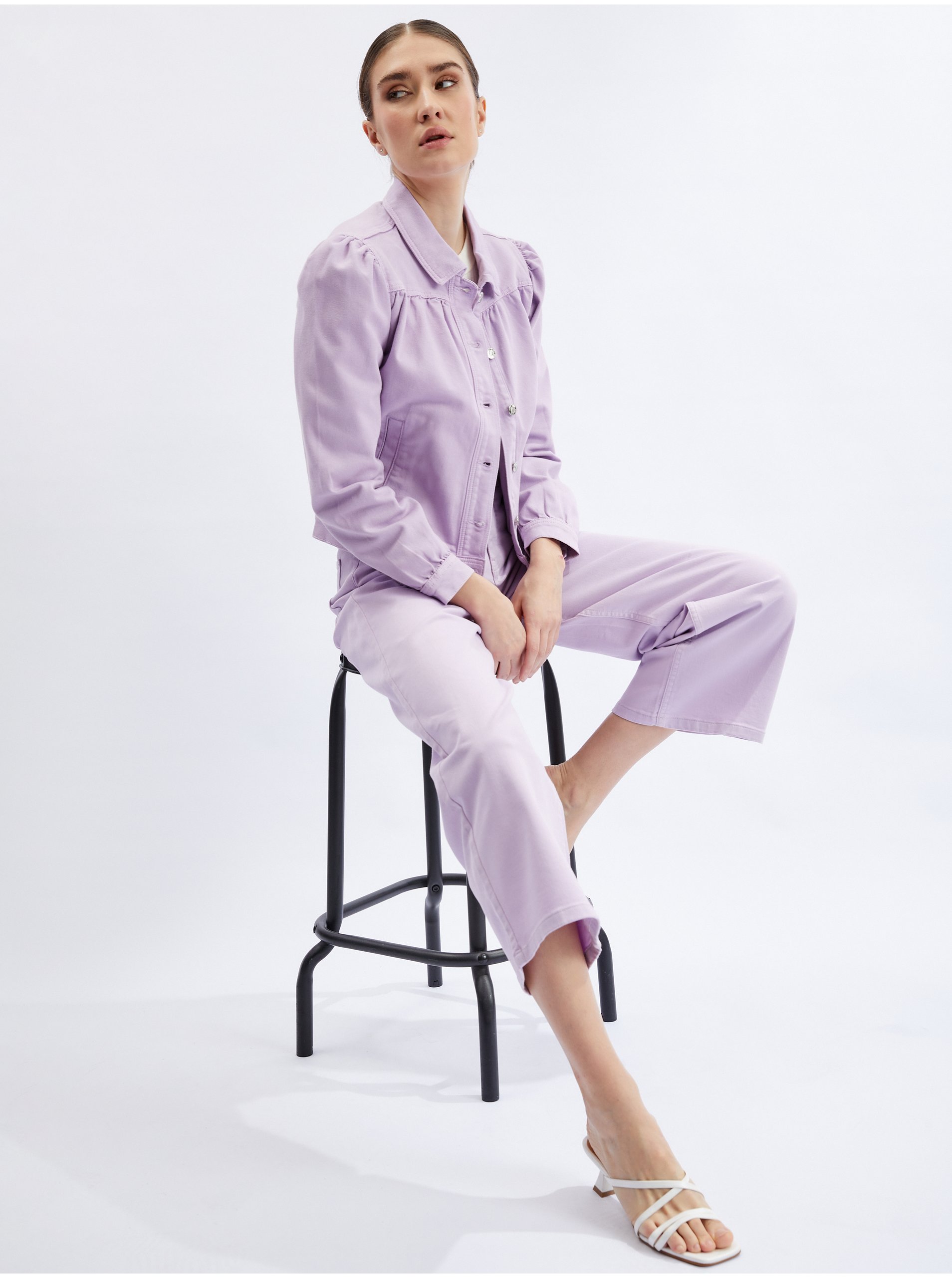 Jachete subtire pentru femei ORSAY - mov deschis