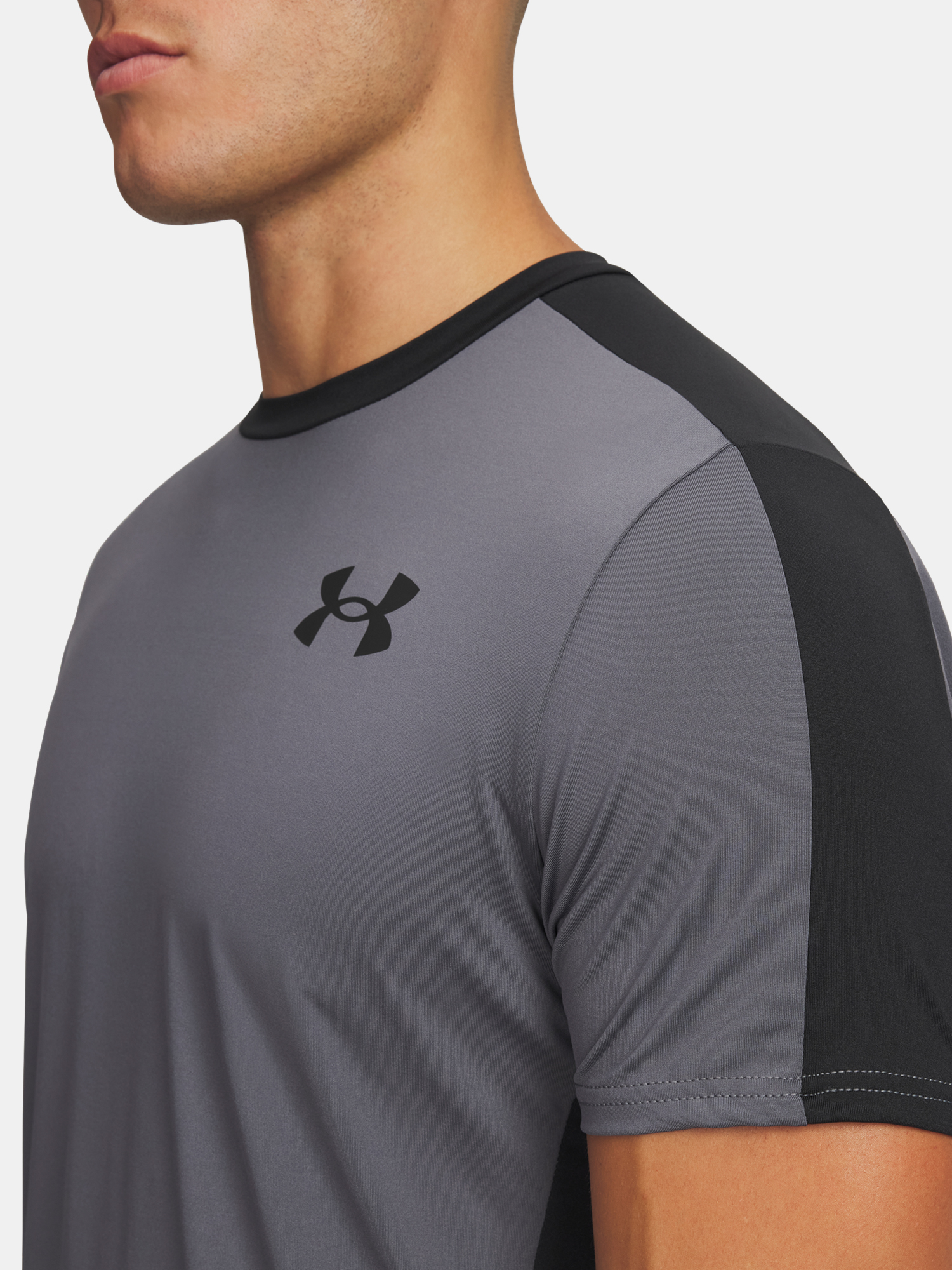 Men's T-shirt Under Armour UA HG Wordmark SS-GRY - Men's