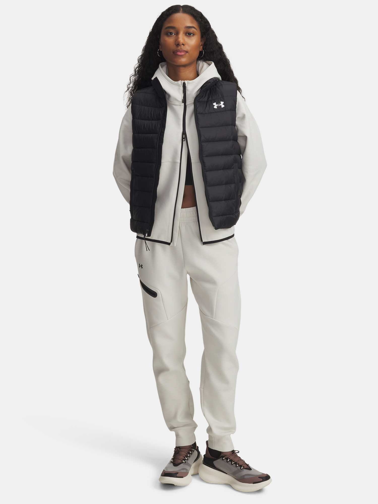 Women's vest Under Armour UA Sportswear Ins Vest-BLK - Women's