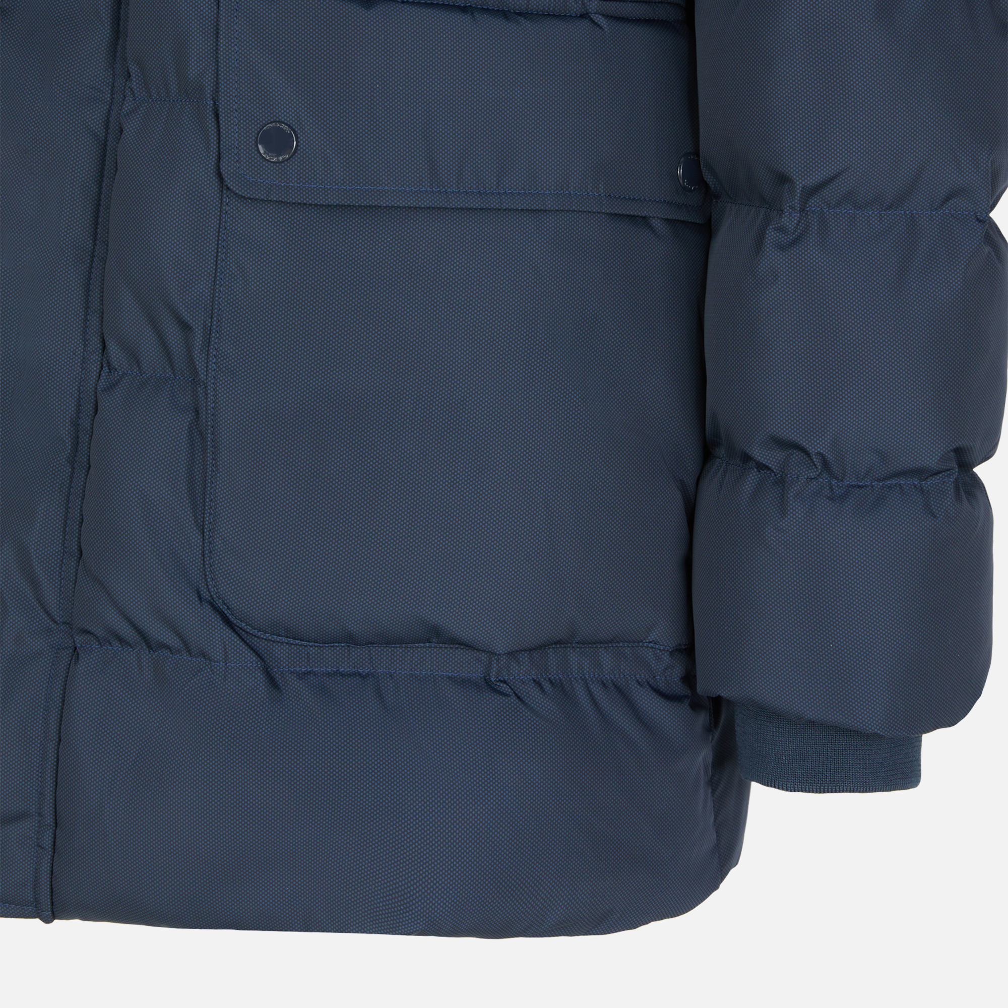 Parka pentru bărbați Geox Leitan albastru închis