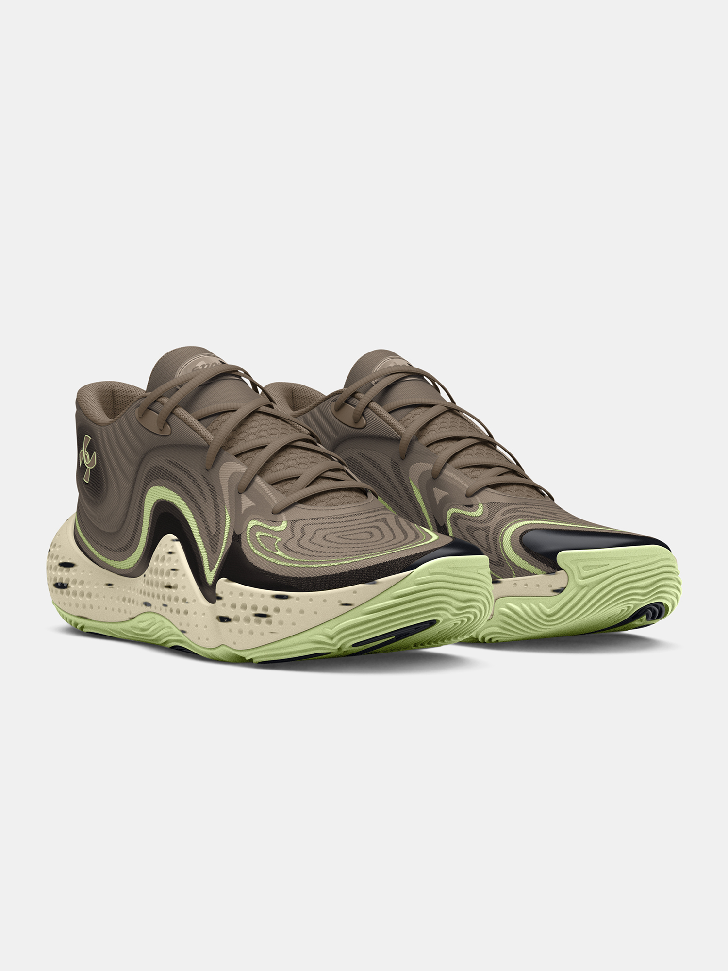 Under Armour Unisex shoes UA Spawn 6 Mid CAMO - unisex